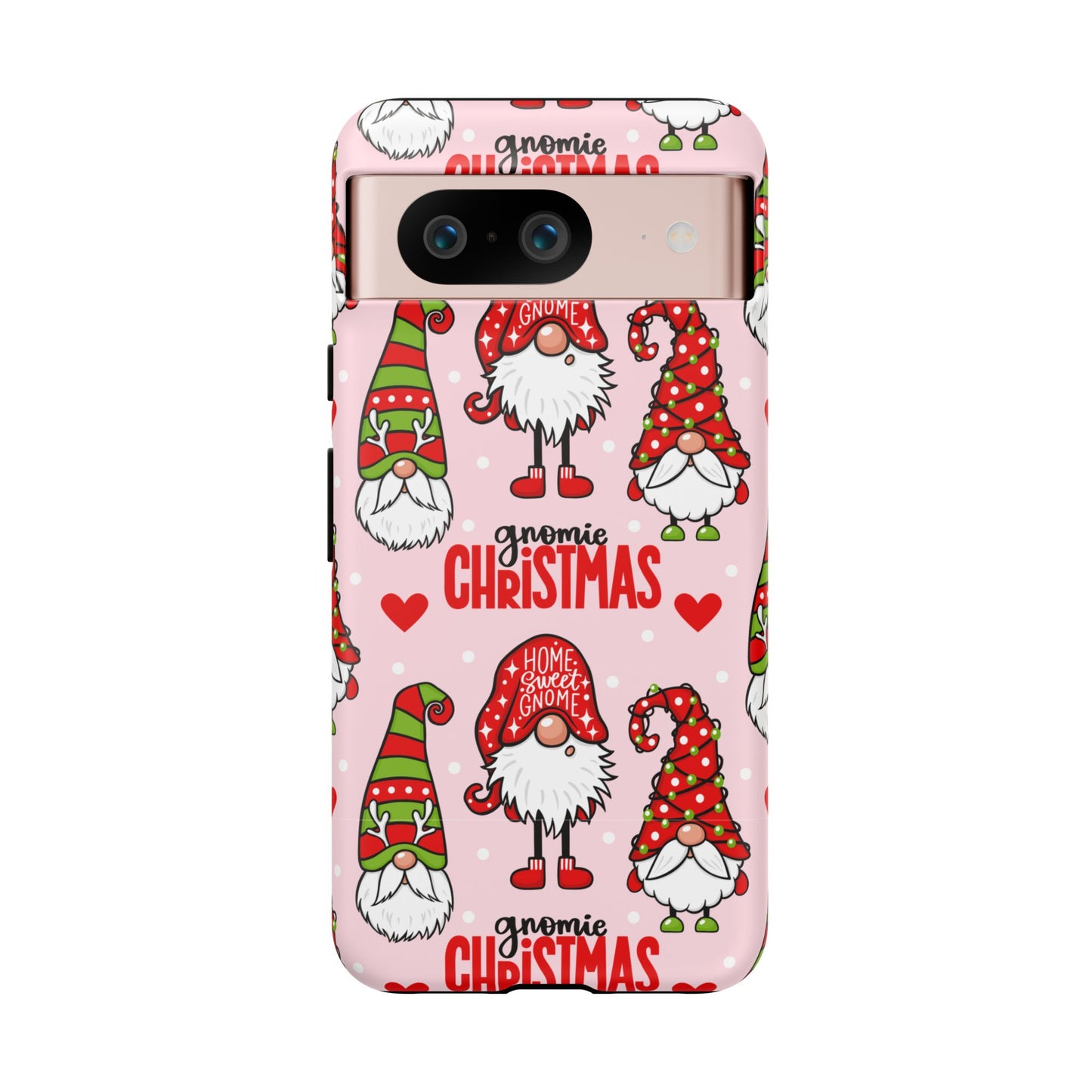 Christmas Gnomes Tough Phone Case – “Gnomie Christmas” Holiday Protection