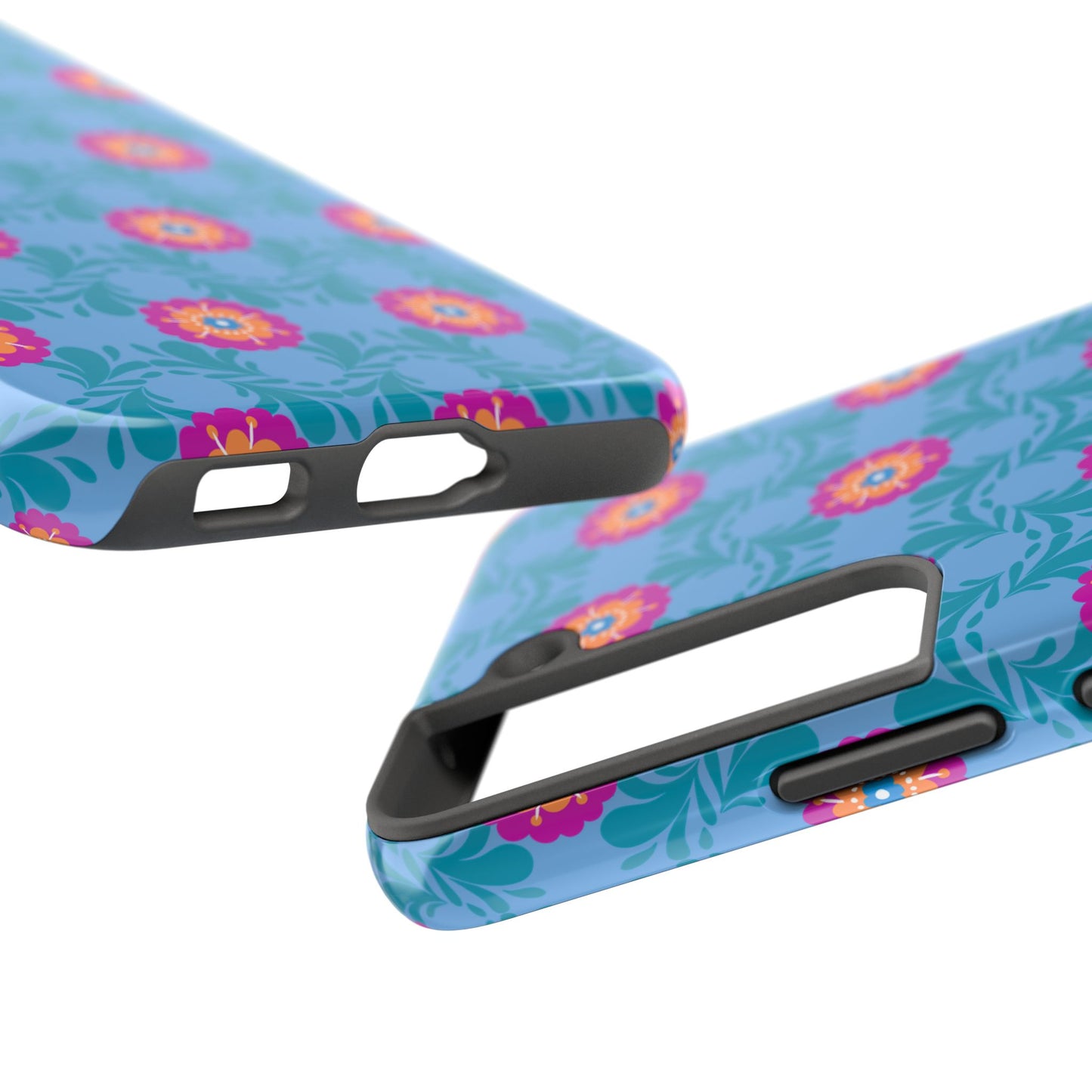 Floral Tough Phone Case - Durable, Stylish Protection for Your Smartphone