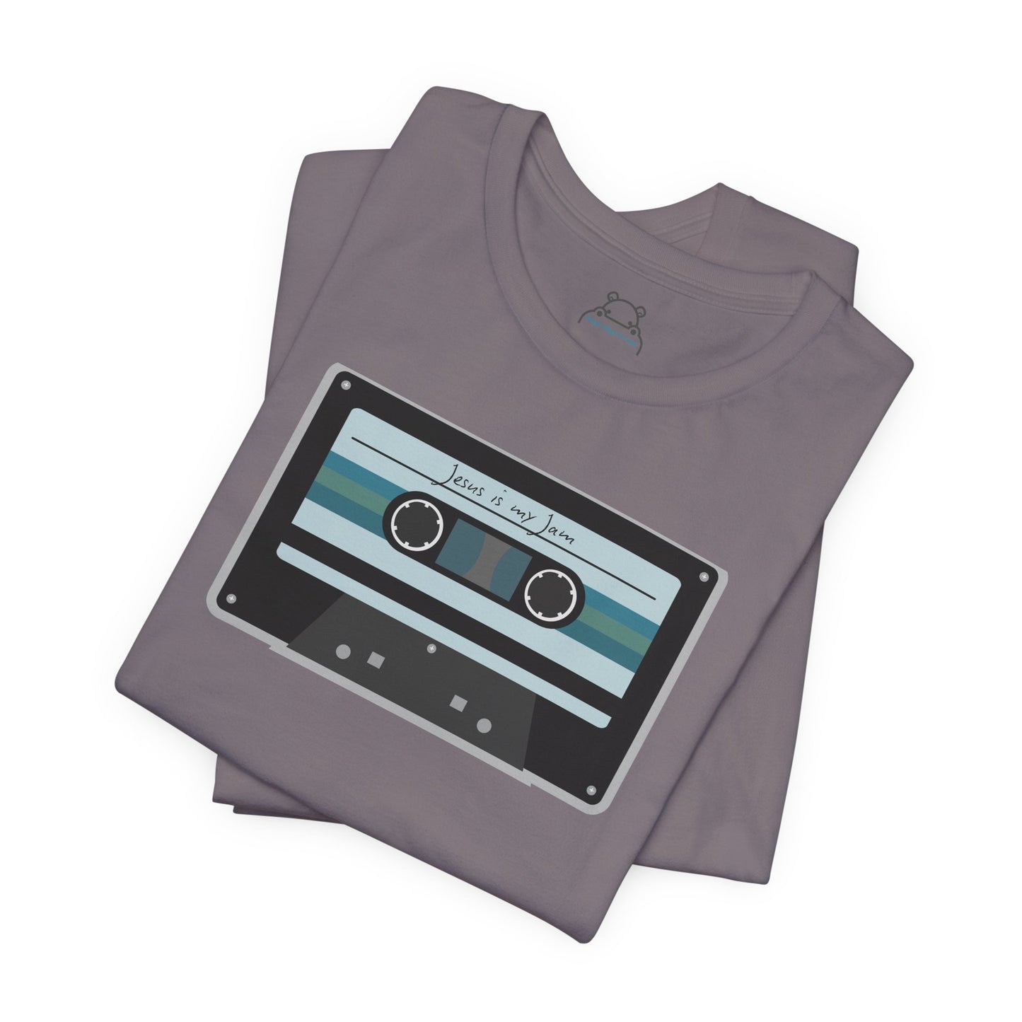 Jesus is my Jam Vintage Tape Design-Faith Based Unisex Tee
