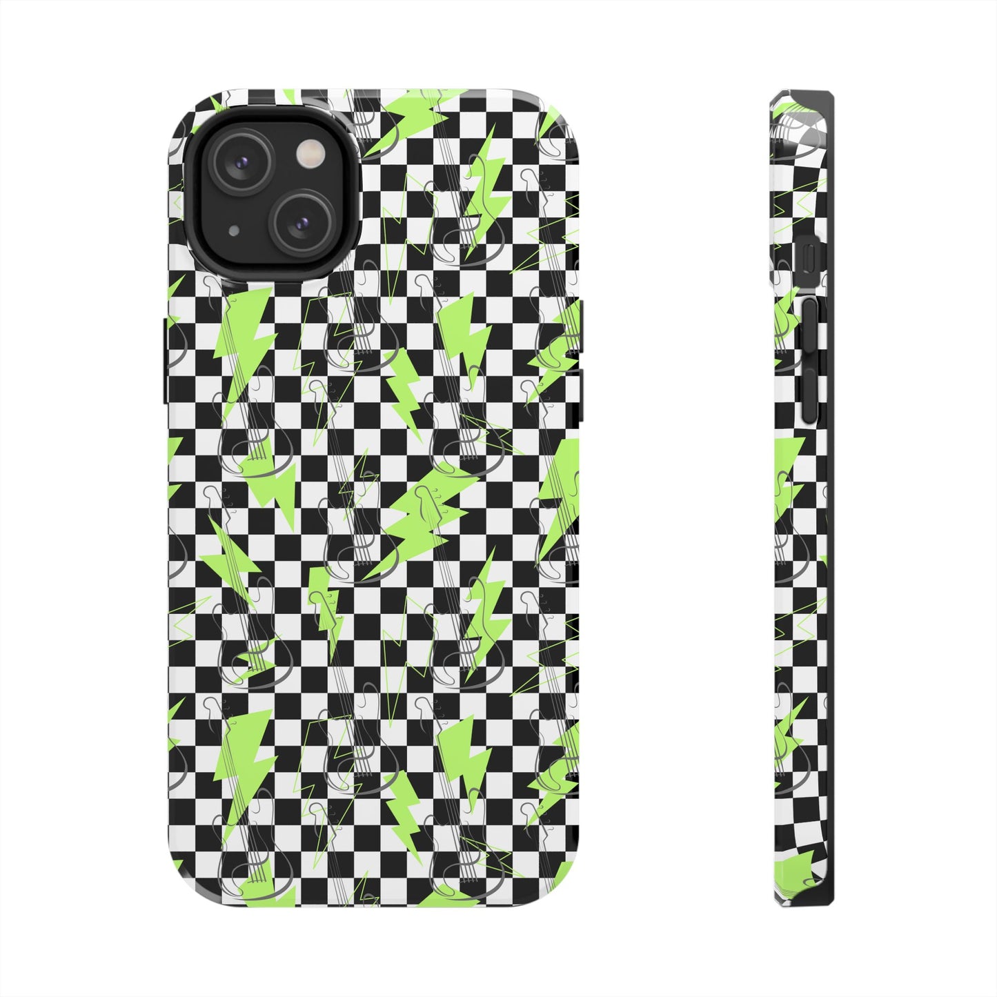 Phone Case - Lightening Guitar Rock the Day Design