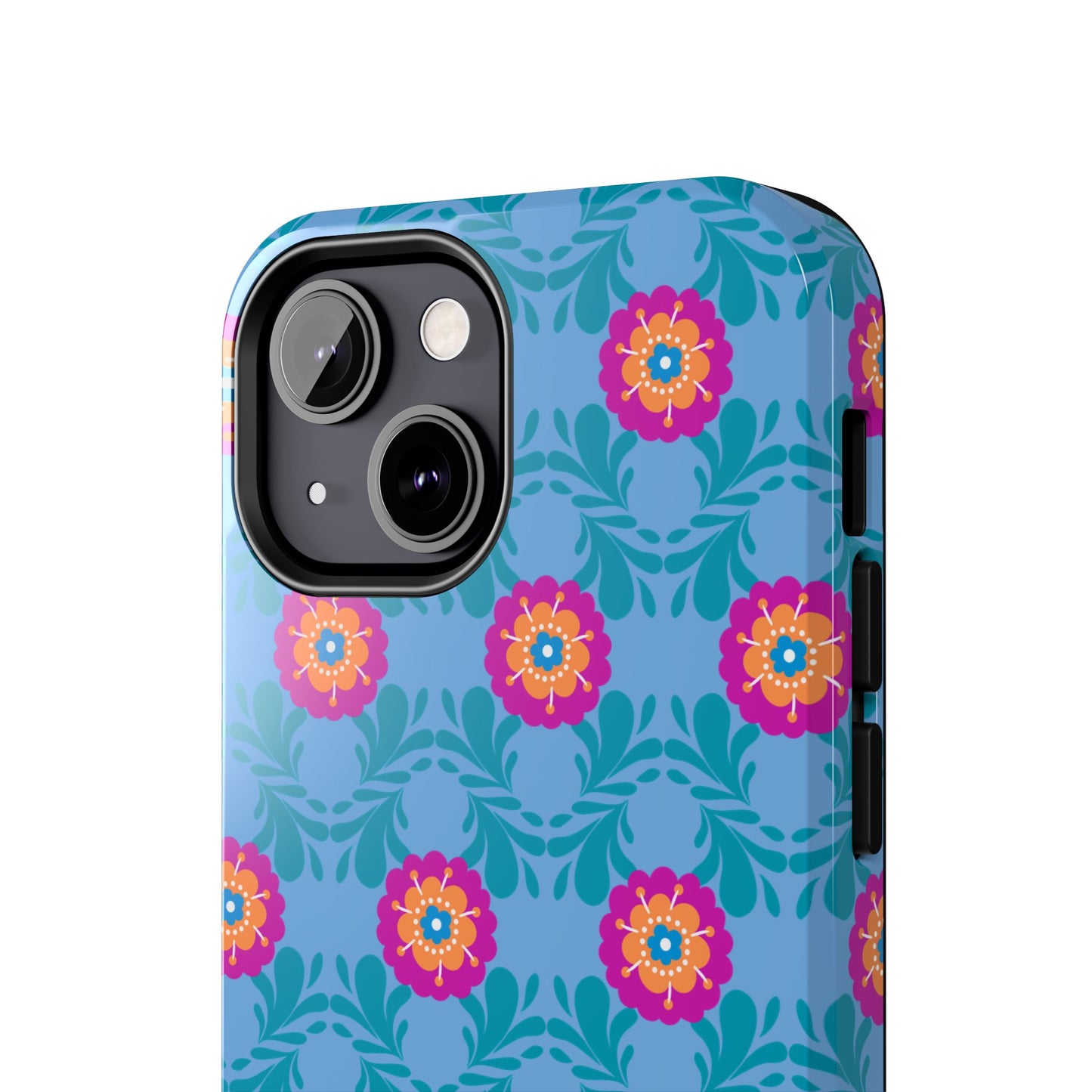Floral Tough Phone Case - Durable, Stylish Protection for Your Smartphone