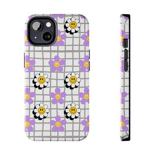 Phone Case - Flower Smiley Design