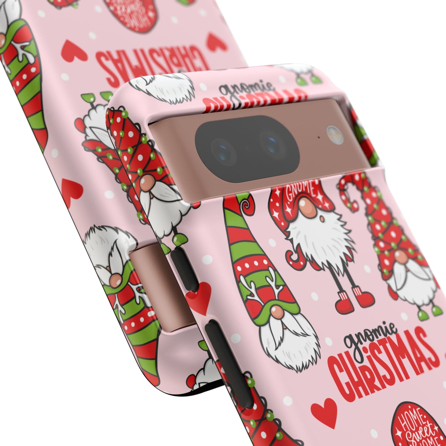 Christmas Gnomes Tough Phone Case – “Gnomie Christmas” Holiday Protection