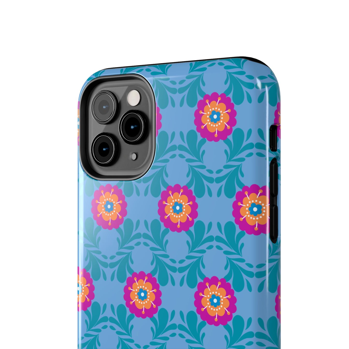 Floral Tough Phone Case - Durable, Stylish Protection for Your Smartphone