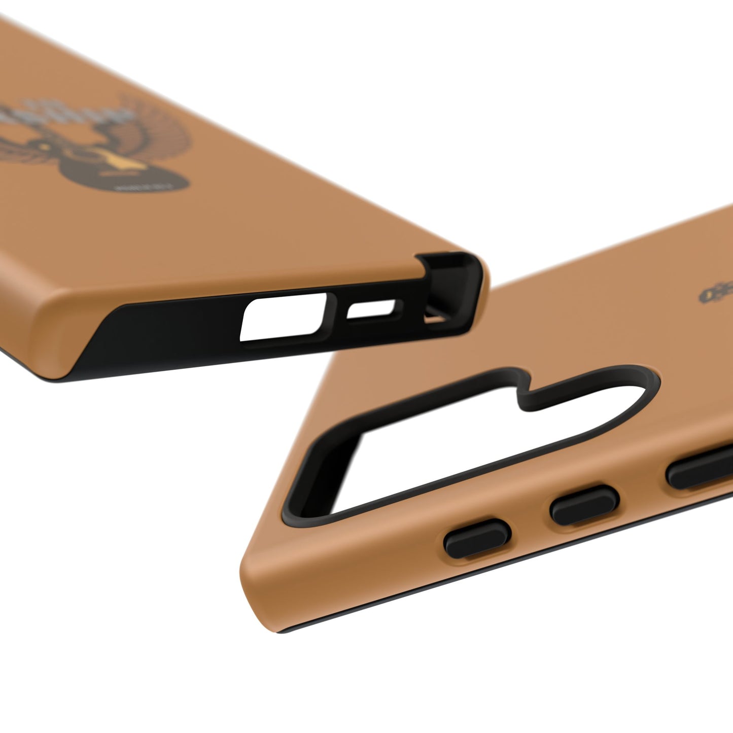 Tough Phone Case — "Made to Worship" Acoustic Guitar Wings Design