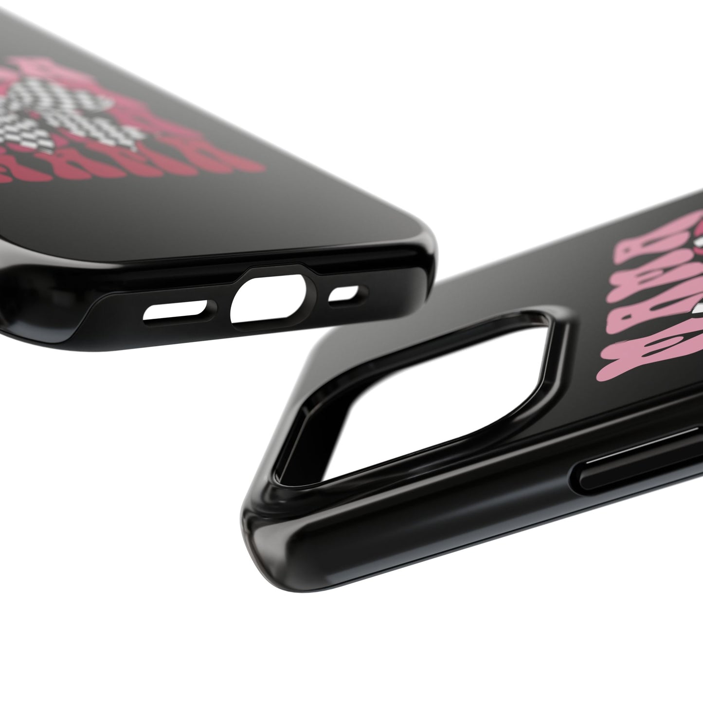 Chic Tough Phone Cases with Mama Bow Design, Stylish Phone Cover