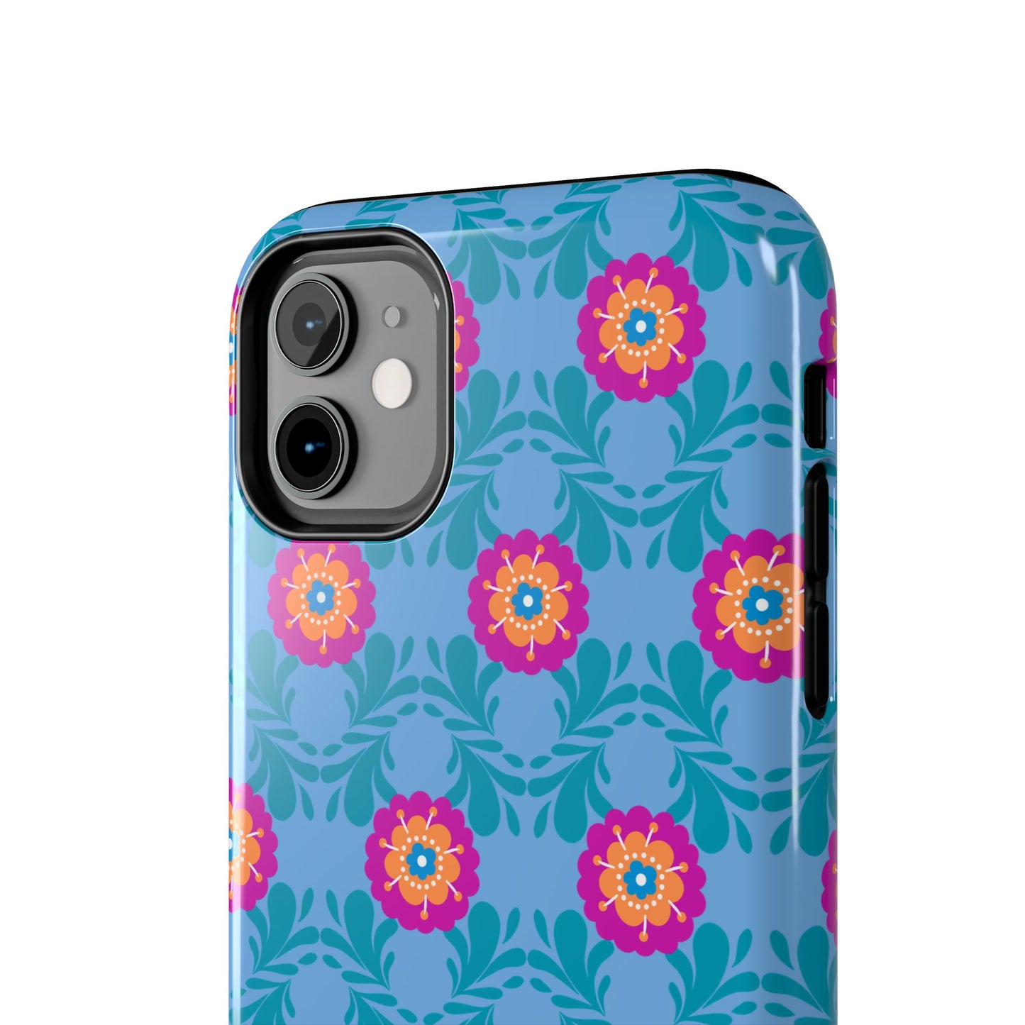 Floral Tough Phone Case - Durable, Stylish Protection for Your Smartphone