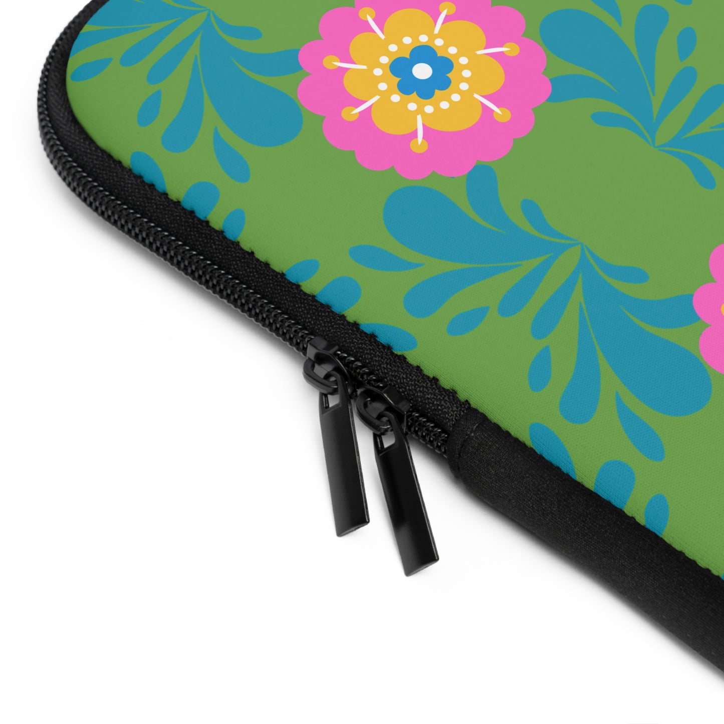 Vibrant Floral Laptop Sleeve, Colorful Tech Pouch, Flowers Design, Eco-Friendly Sleeve, Gift for Students, Stylish Computer Case, [...]