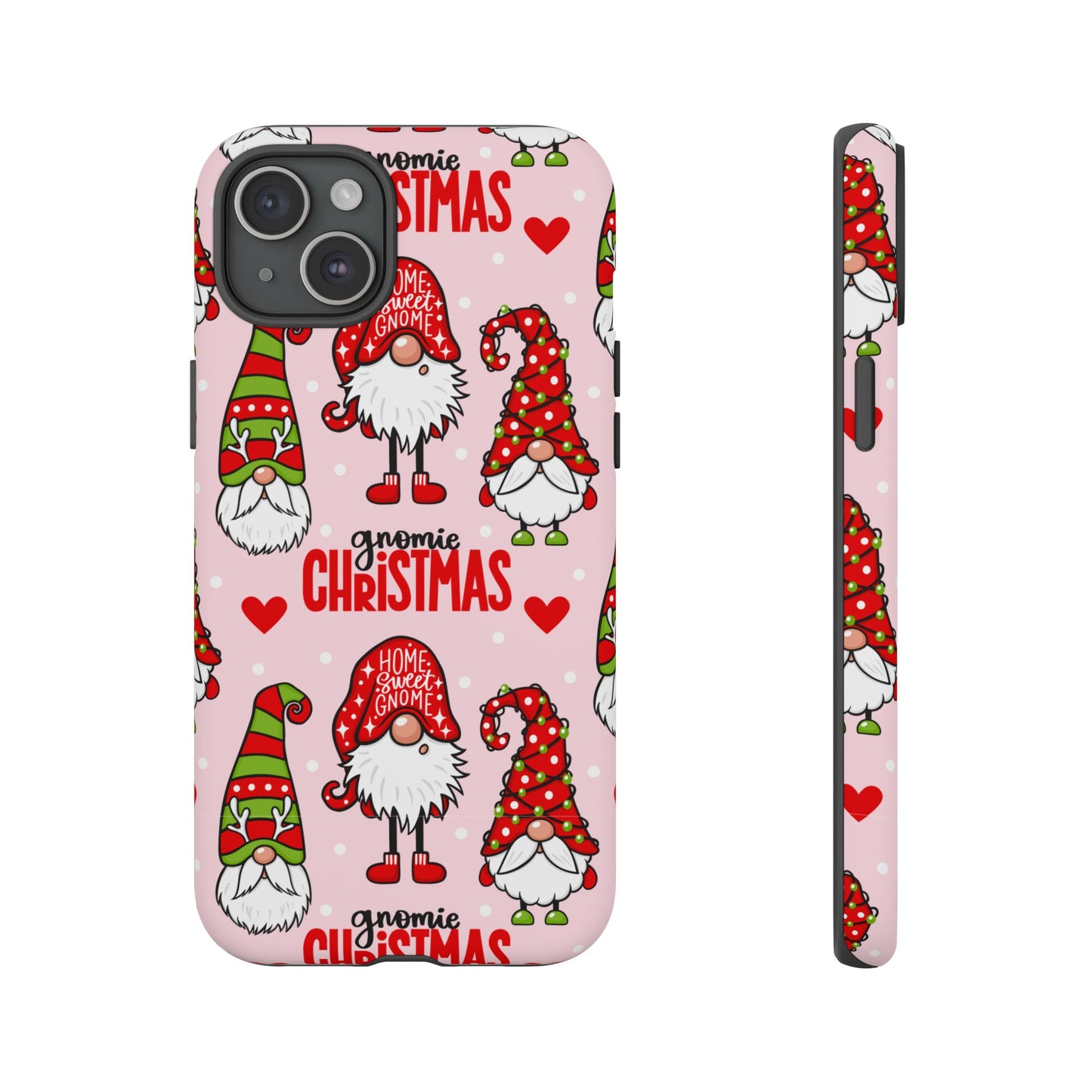 Christmas Gnomes Tough Phone Case – “Gnomie Christmas” Holiday Protection