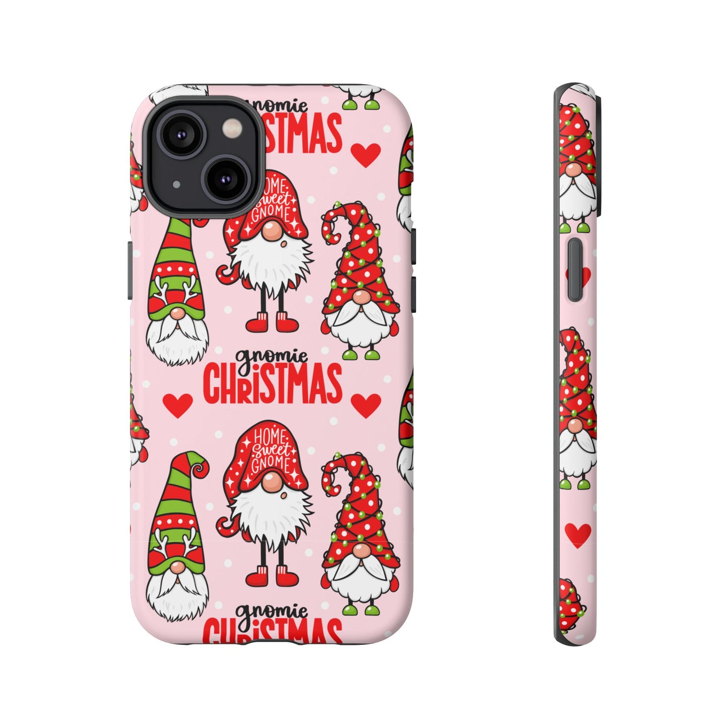 Christmas Gnomes Tough Phone Case – “Gnomie Christmas” Holiday Protection