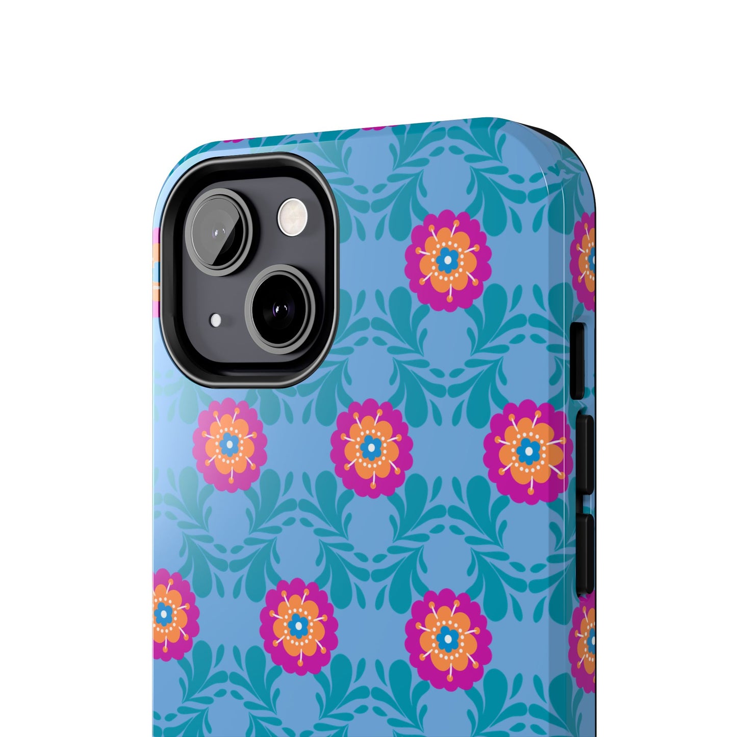 Floral Tough Phone Case - Durable, Stylish Protection for Your Smartphone