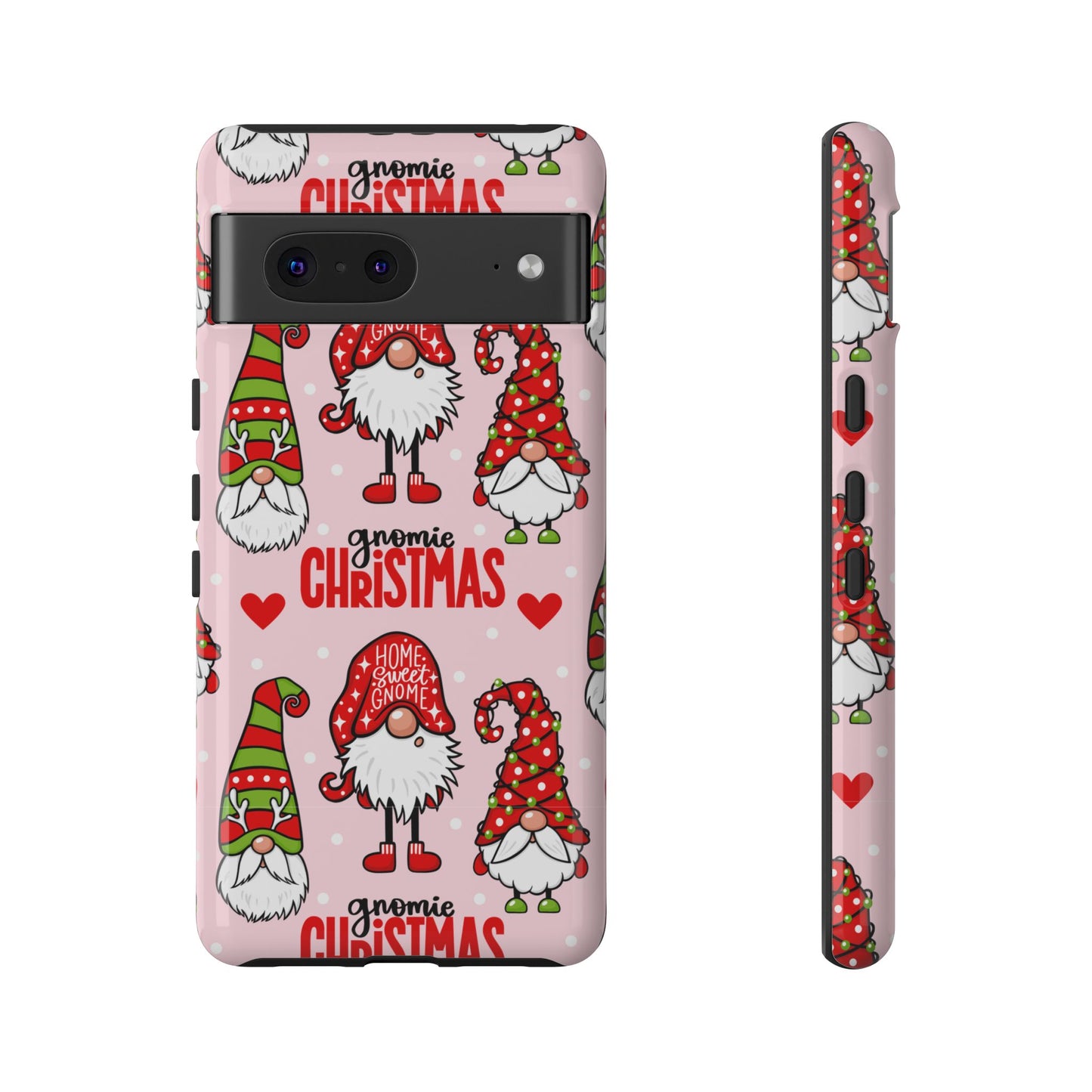 Christmas Gnomes Tough Phone Case – “Gnomie Christmas” Holiday Protection