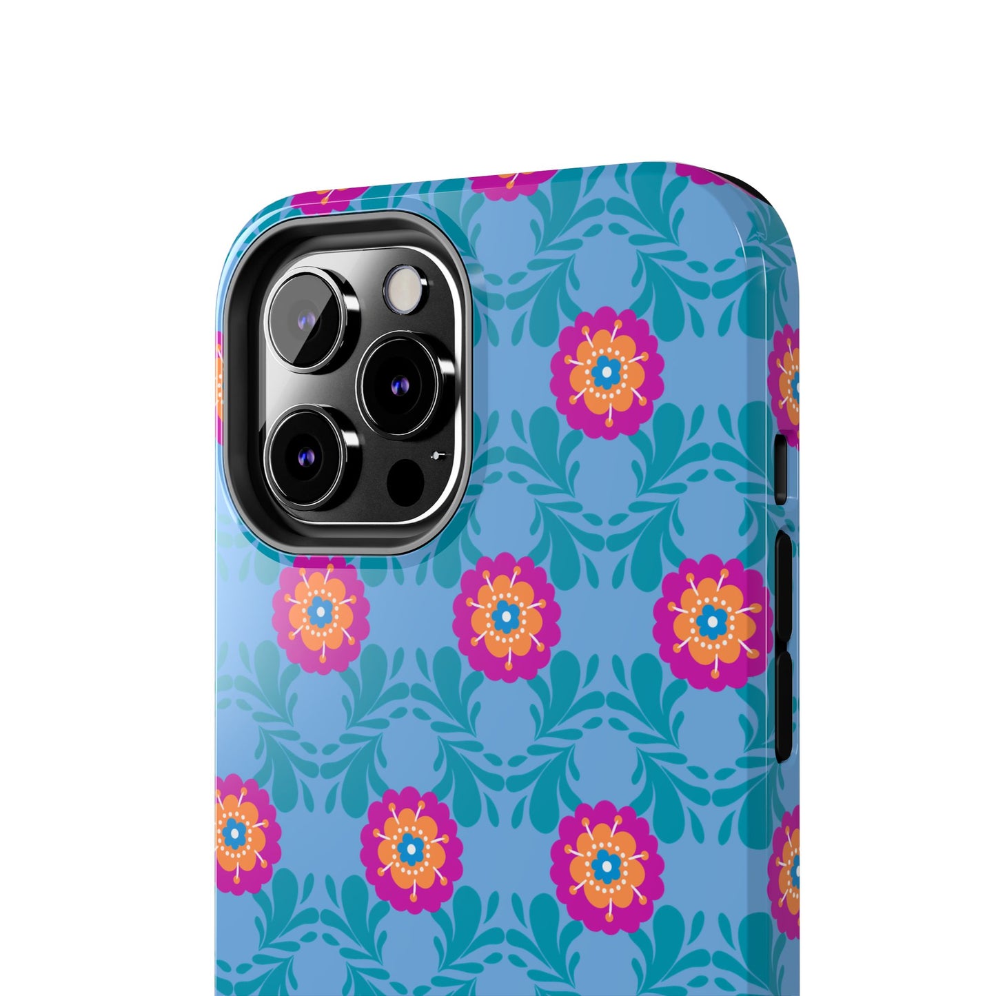 Floral Tough Phone Case - Durable, Stylish Protection for Your Smartphone