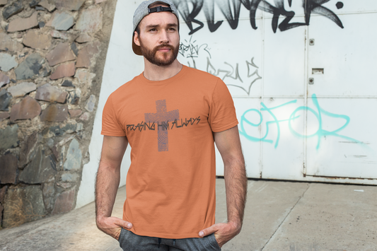 Faith-Based Unisex T-shirt - Praising Him Always Design