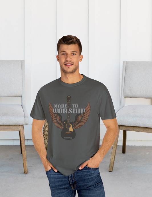 Made to Worship Unisex Garment-Dyed T-Shirt
