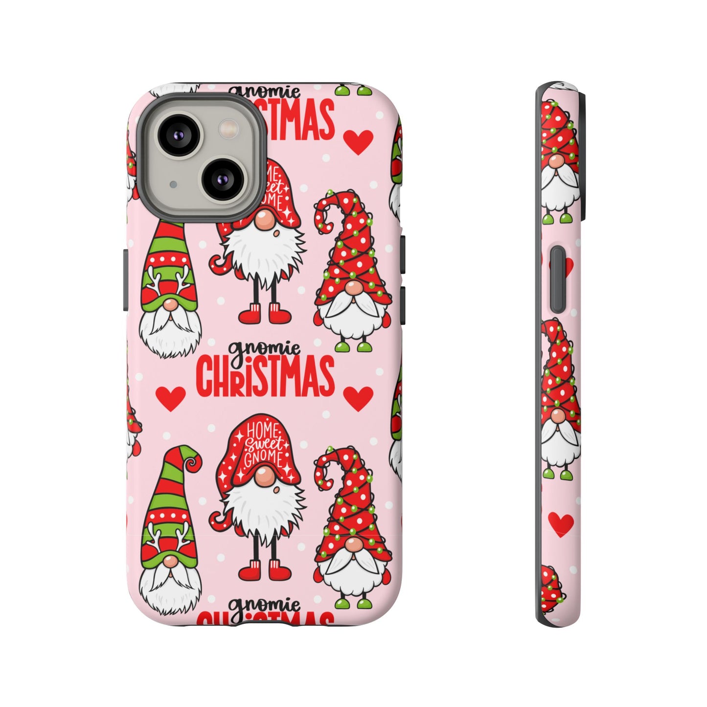 Christmas Gnomes Tough Phone Case – “Gnomie Christmas” Holiday Protection