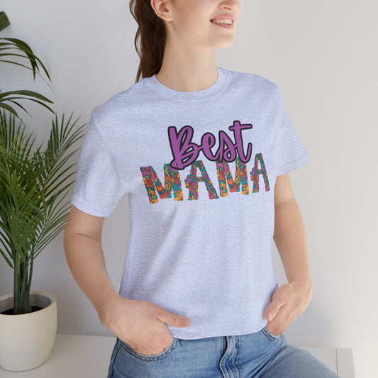 Floral 'Mama' Tee