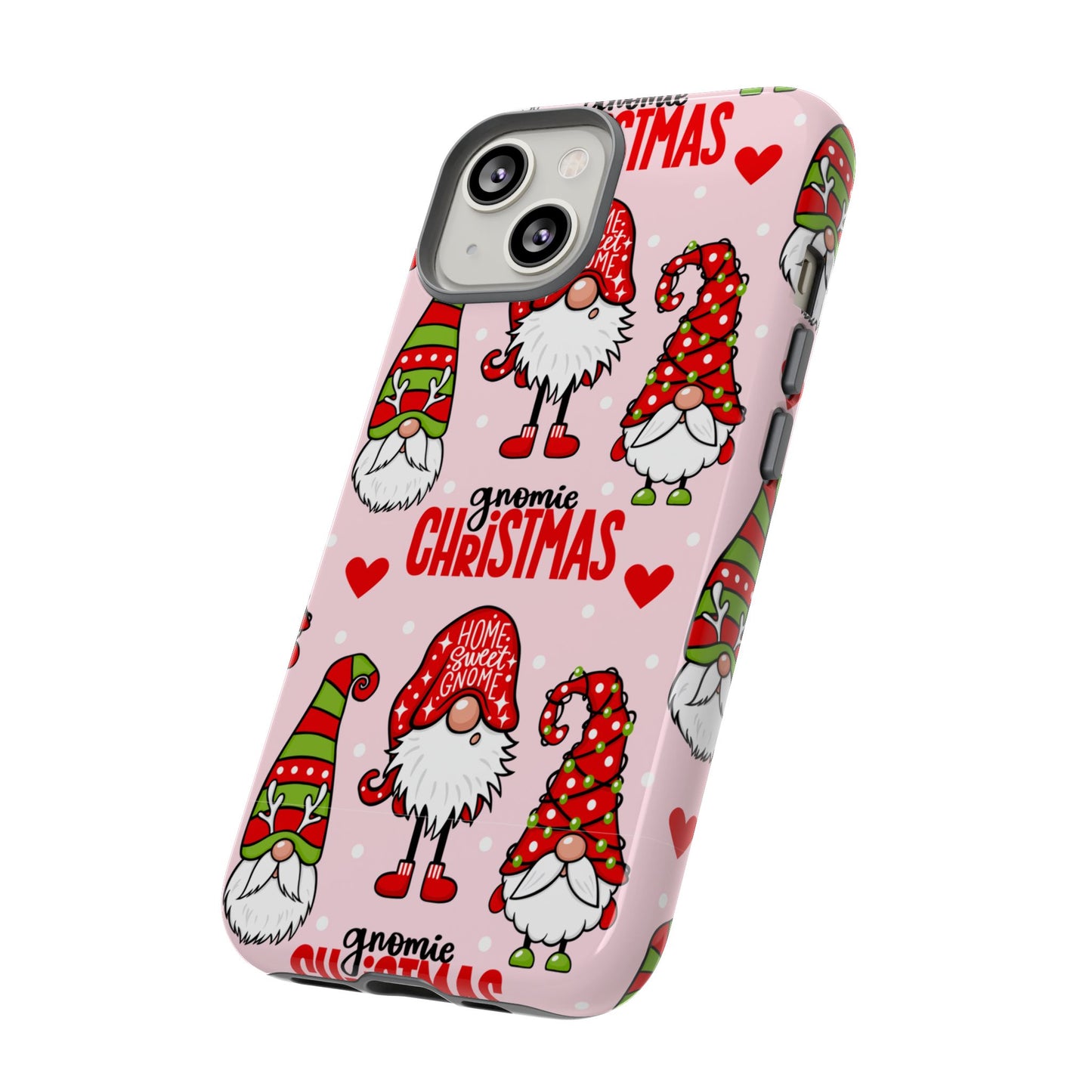 Christmas Gnomes Tough Phone Case – “Gnomie Christmas” Holiday Protection