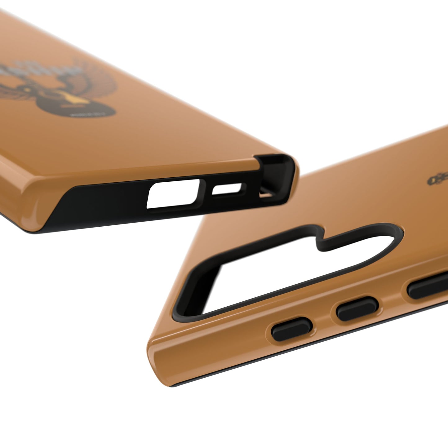 Tough Phone Case — "Made to Worship" Acoustic Guitar Wings Design