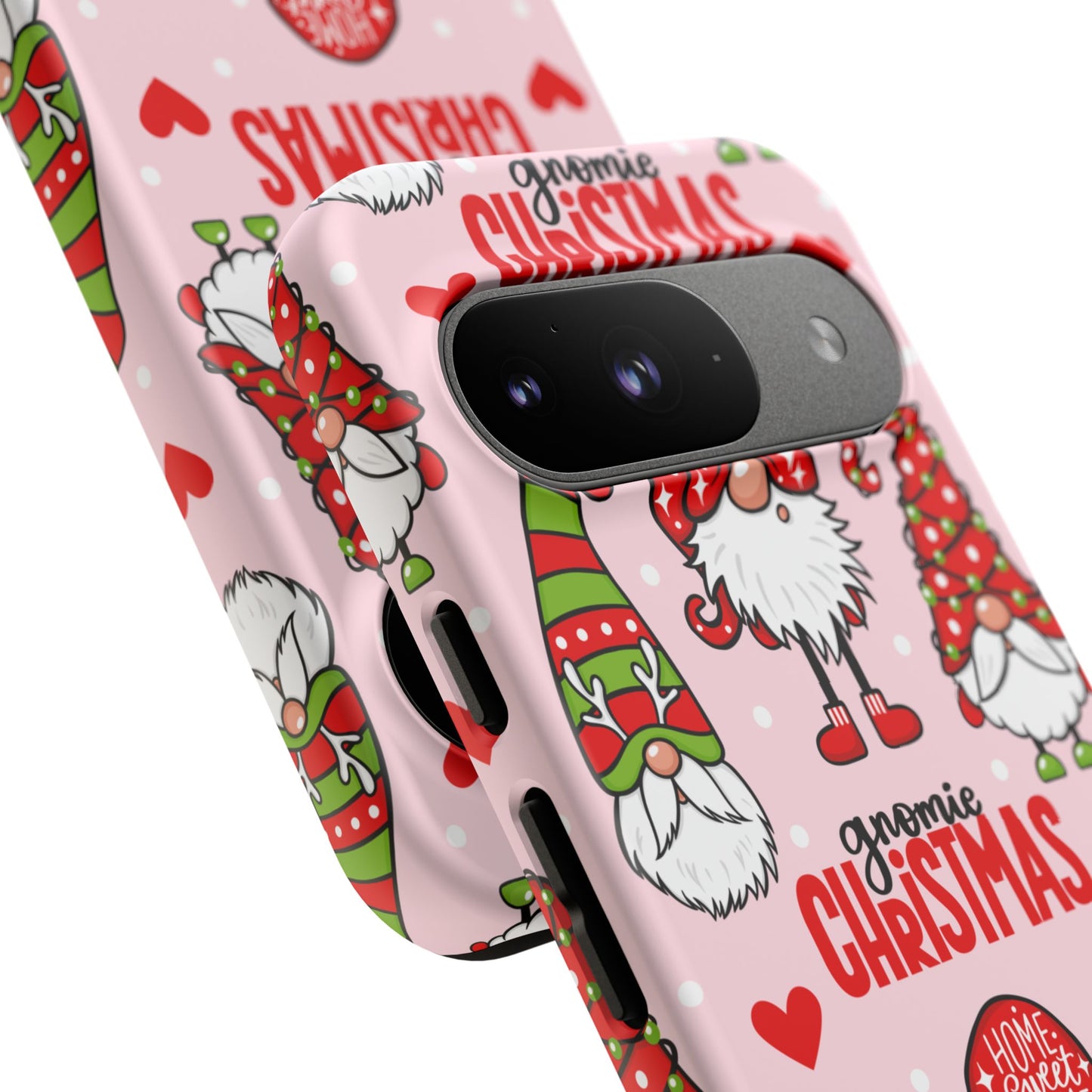 Christmas Gnomes Tough Phone Case – “Gnomie Christmas” Holiday Protection