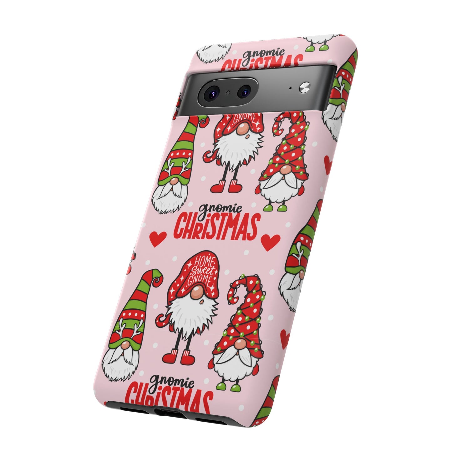 Christmas Gnomes Tough Phone Case – “Gnomie Christmas” Holiday Protection