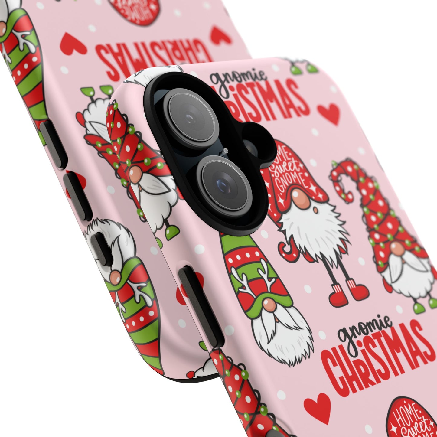 Christmas Gnomes Tough Phone Case – “Gnomie Christmas” Holiday Protection