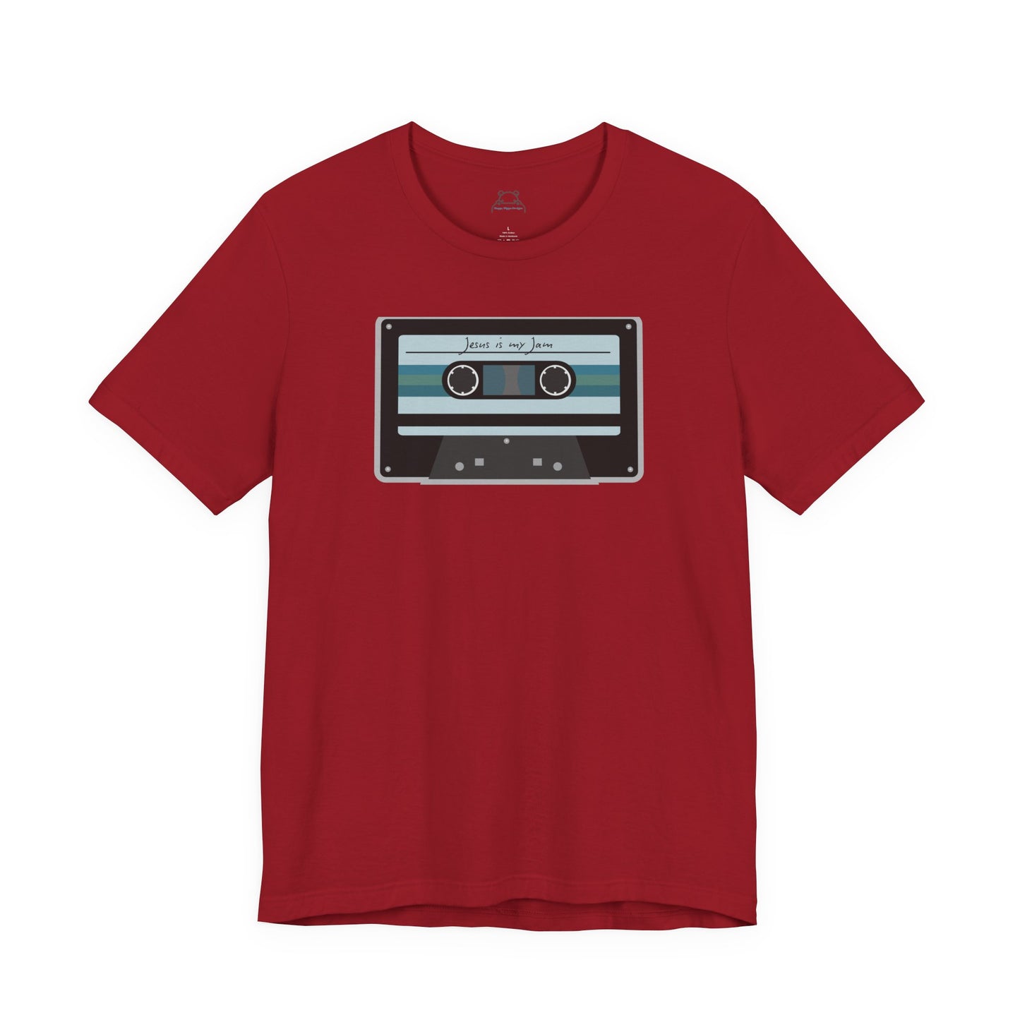 Jesus is my Jam Vintage Tape Design-Faith Based Unisex Tee