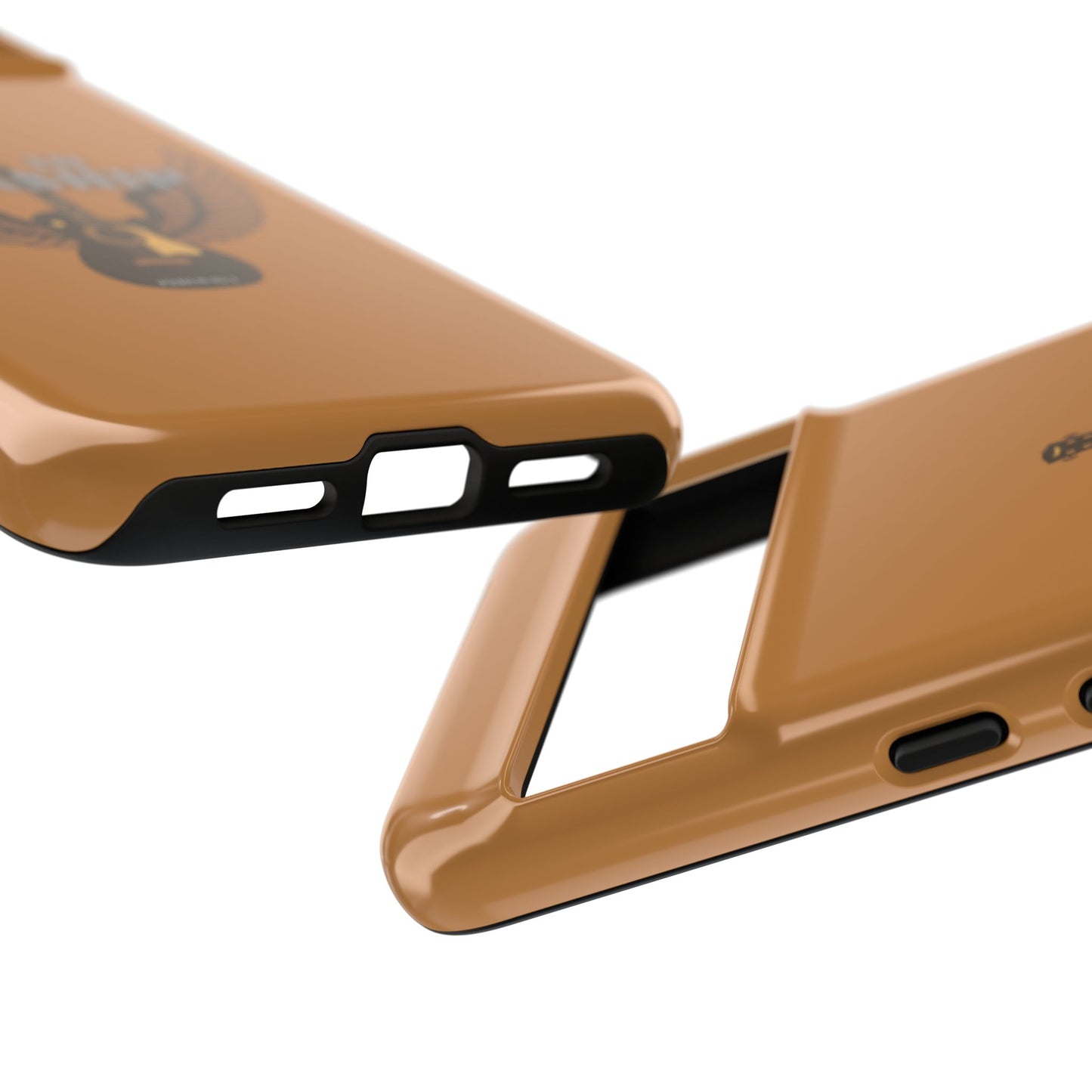 Tough Phone Case — "Made to Worship" Acoustic Guitar Wings Design