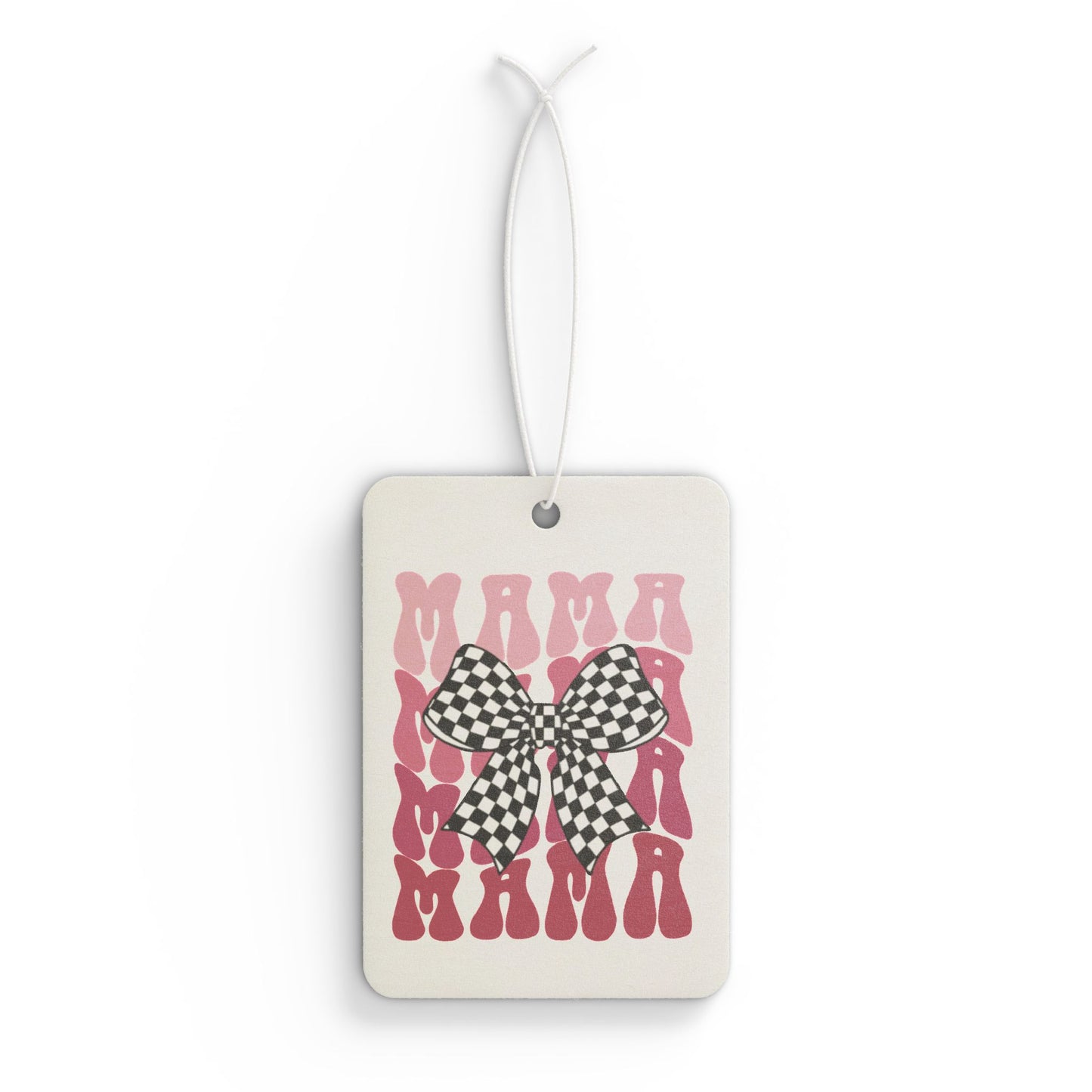 Chic Car Air Freshener with Bow Design, Cute Car Accessory, Floral Air Freshener, Gift for Her, Home Decor