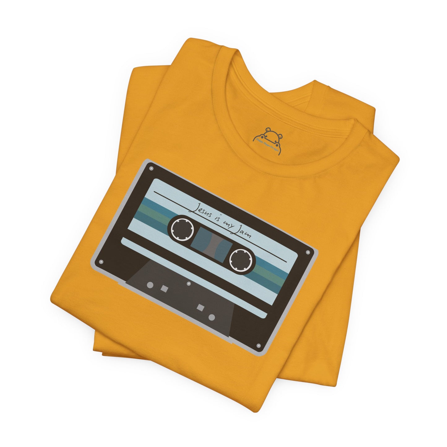 Jesus is my Jam Vintage Tape Design-Faith Based Unisex Tee