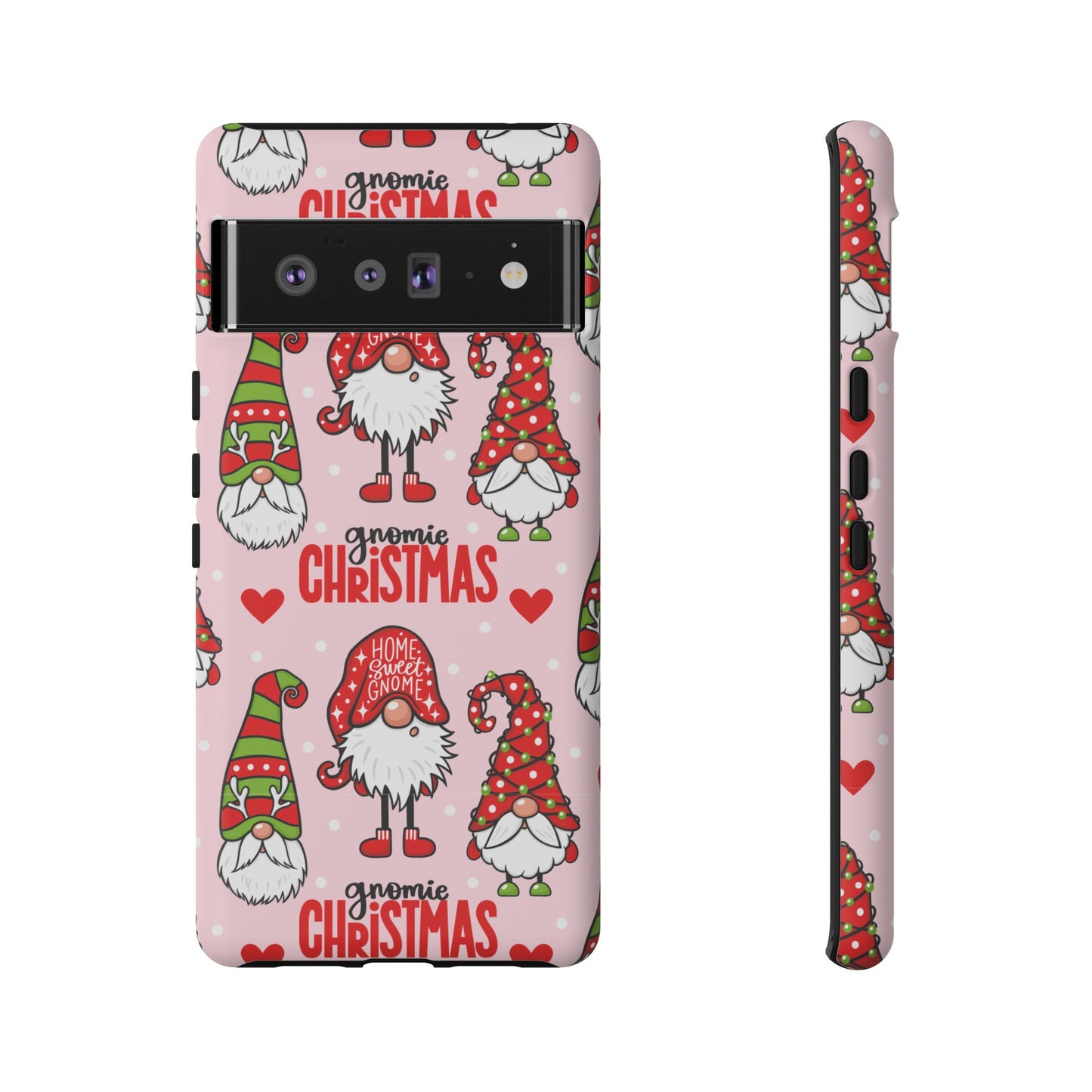Christmas Gnomes Tough Phone Case – “Gnomie Christmas” Holiday Protection