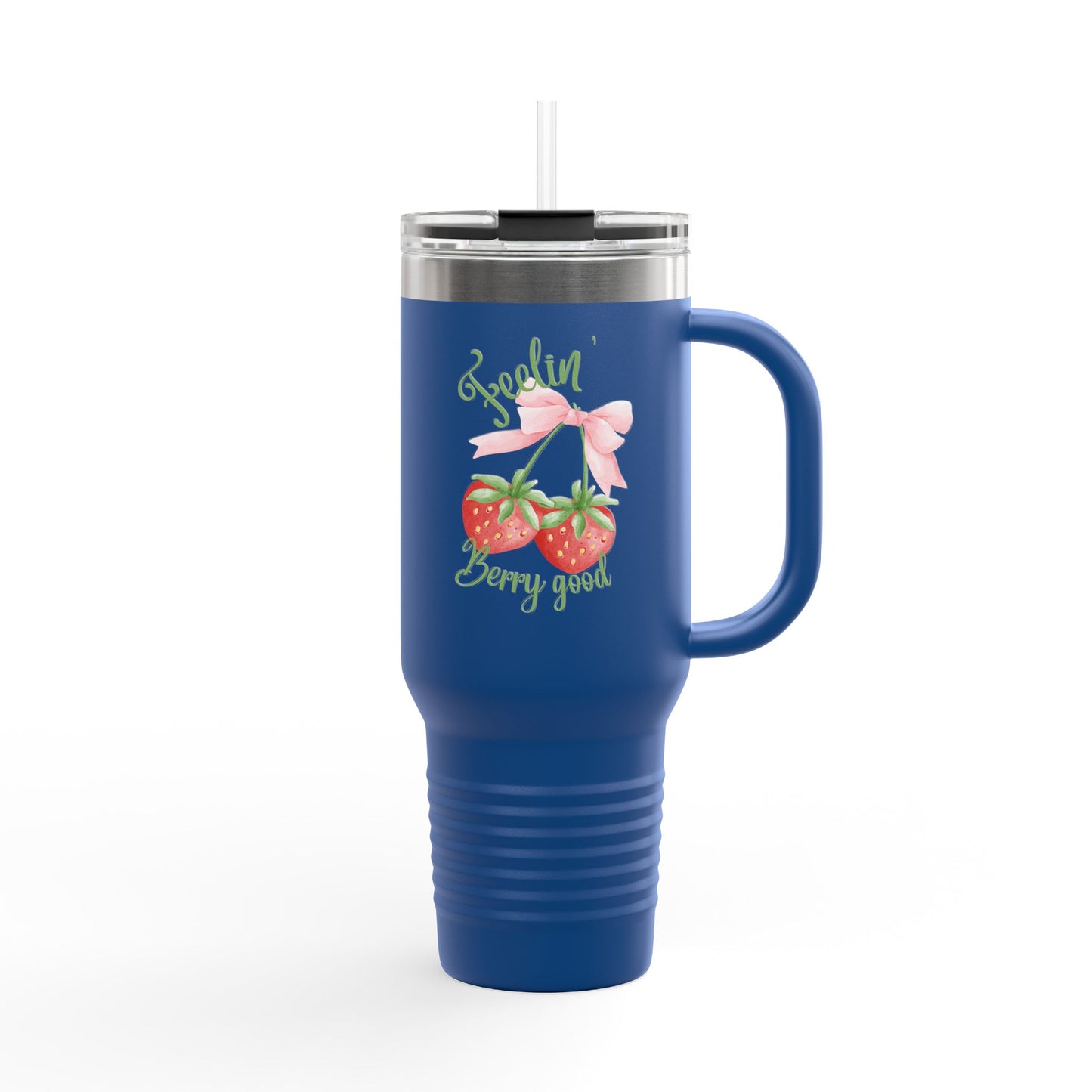 Feelin Berry Good Insulated 40oz Travel Mug