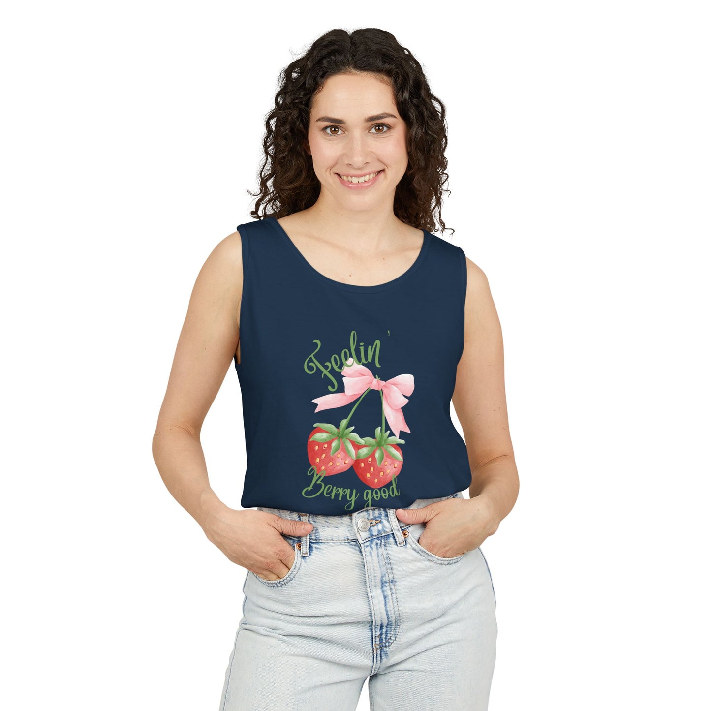 Feelin' Berry Good Unisex Tank Top