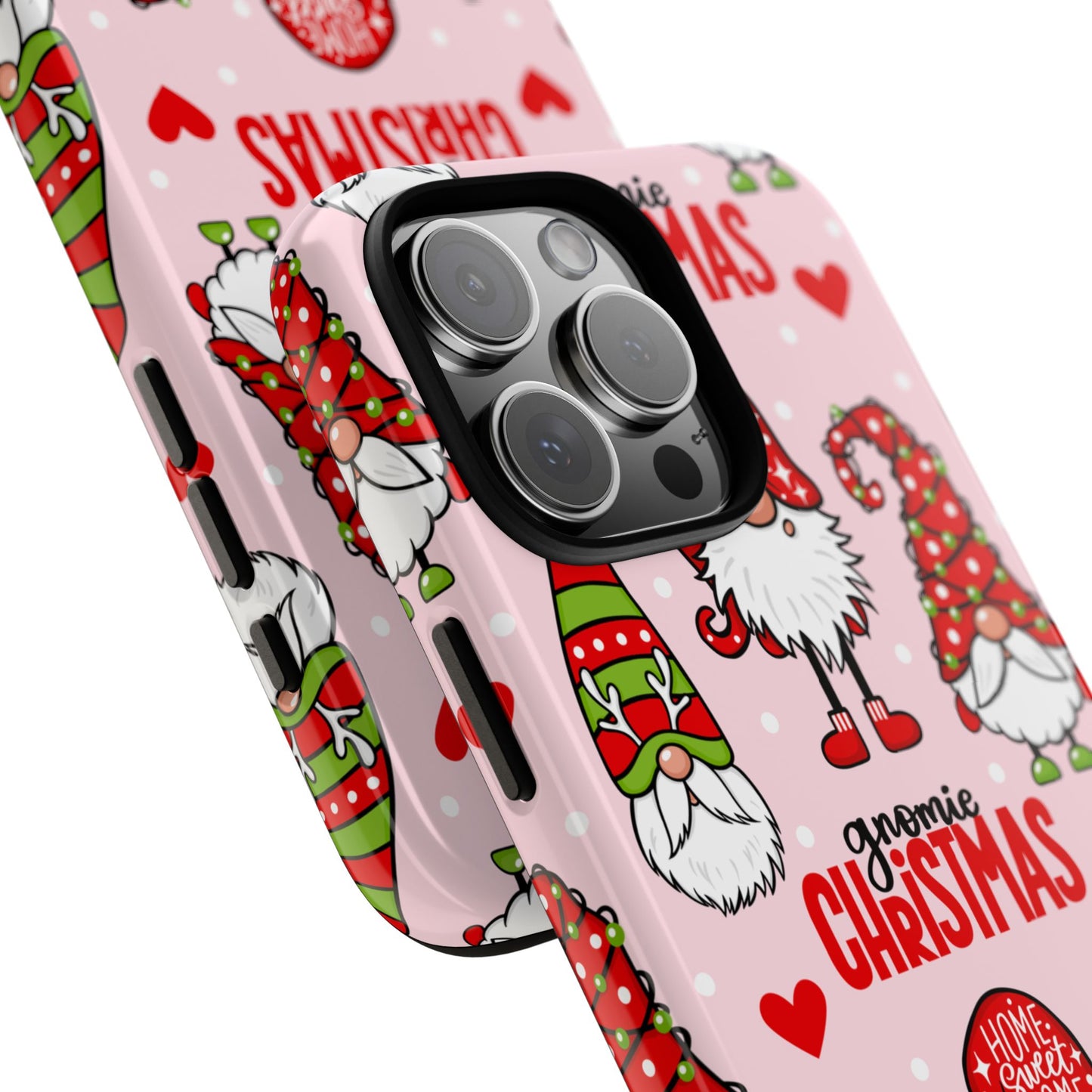 Christmas Gnomes Tough Phone Case – “Gnomie Christmas” Holiday Protection