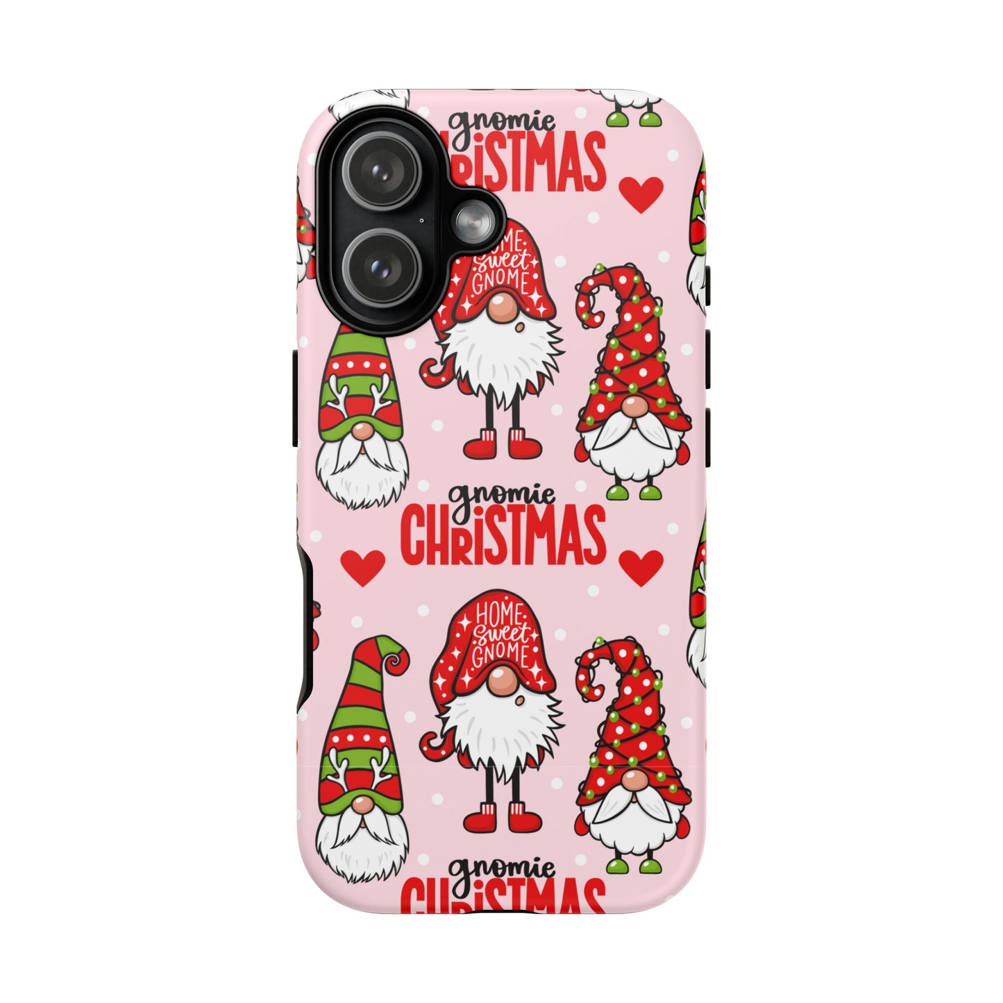 Christmas Gnomes Tough Phone Case – “Gnomie Christmas” Holiday Protection