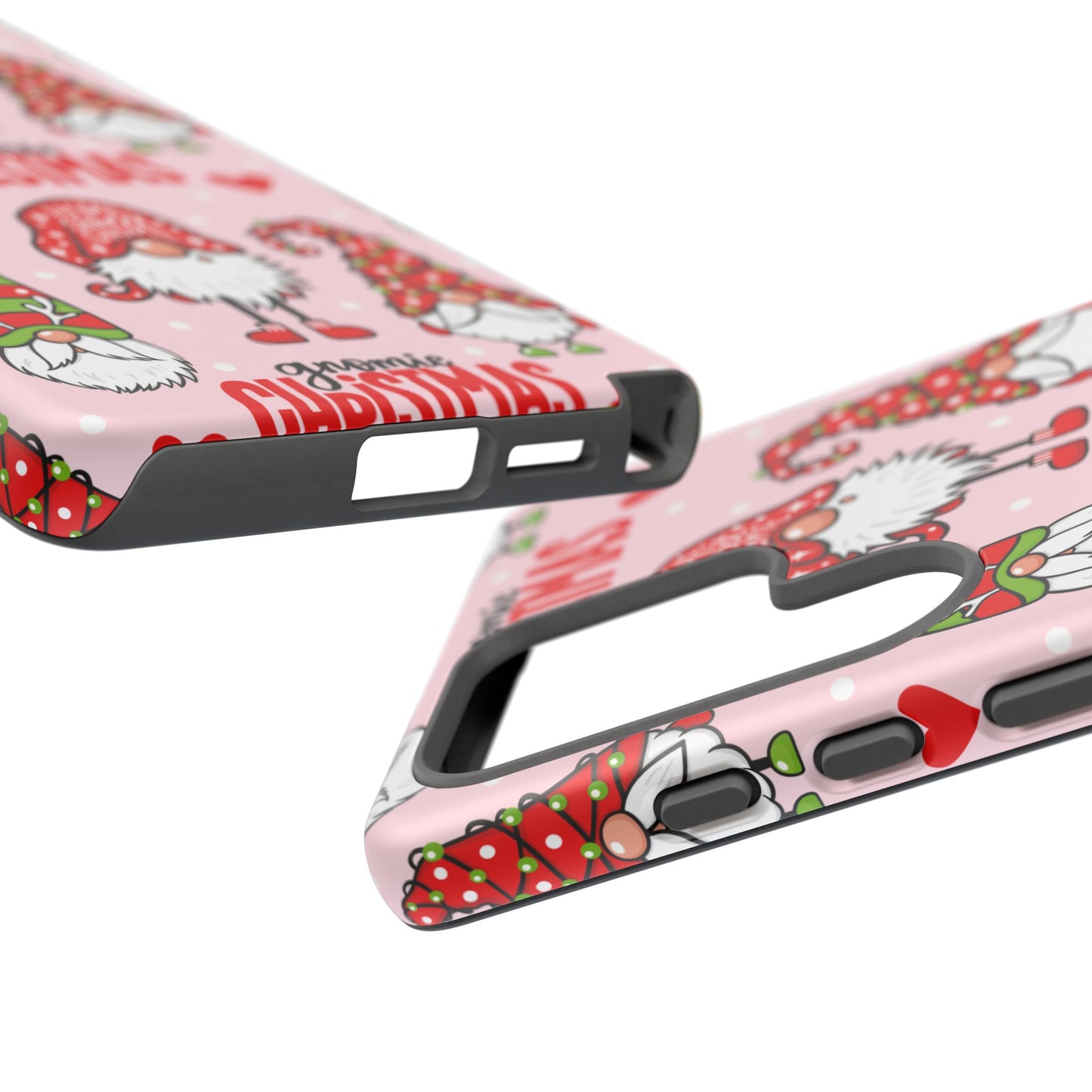 Christmas Gnomes Tough Phone Case – “Gnomie Christmas” Holiday Protection