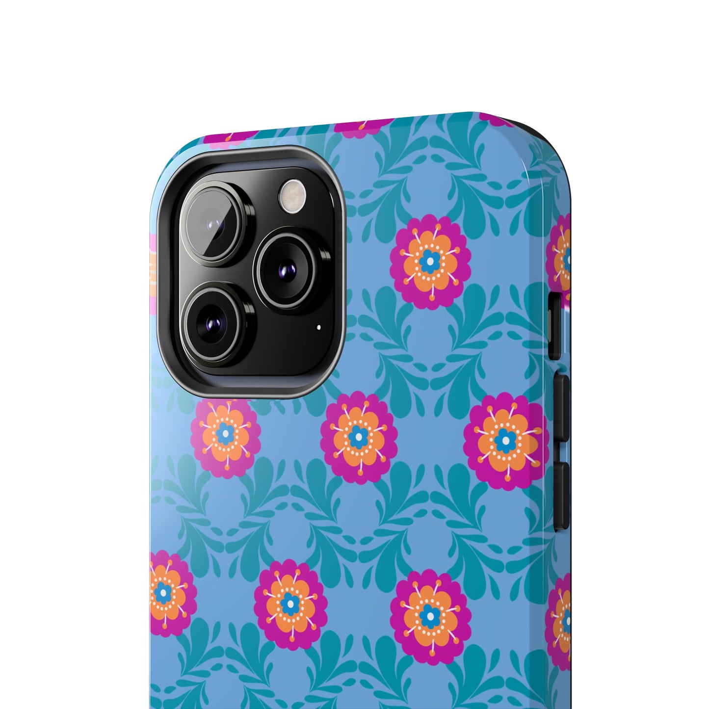 Floral Tough Phone Case - Durable, Stylish Protection for Your Smartphone