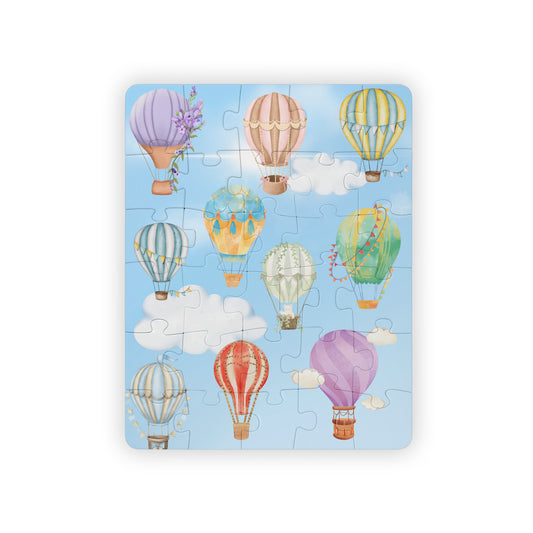 Kids' Balloon Puzzle, Fun Educational Gift, 30-Piece Kids' Game, Family Entertainment, Birthday Activity, Unique Learning Tool