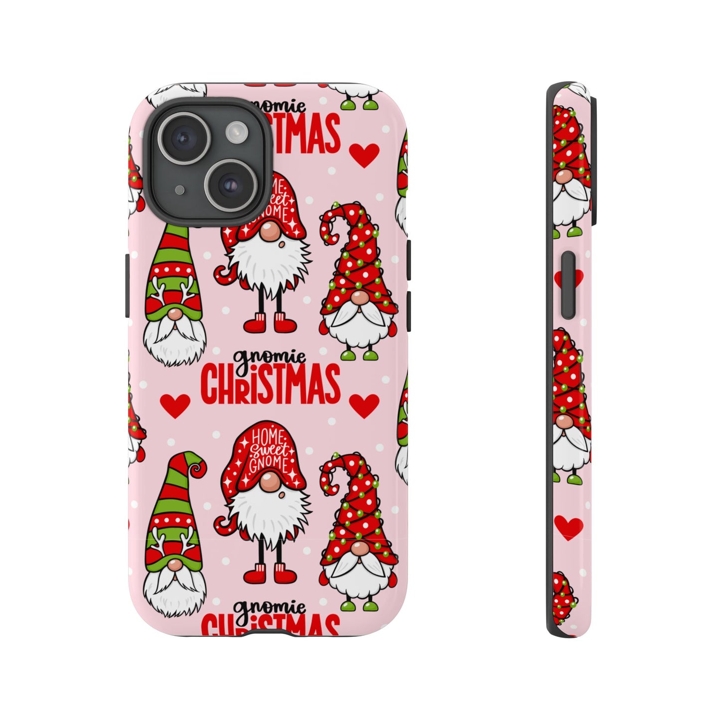 Christmas Gnomes Tough Phone Case – “Gnomie Christmas” Holiday Protection