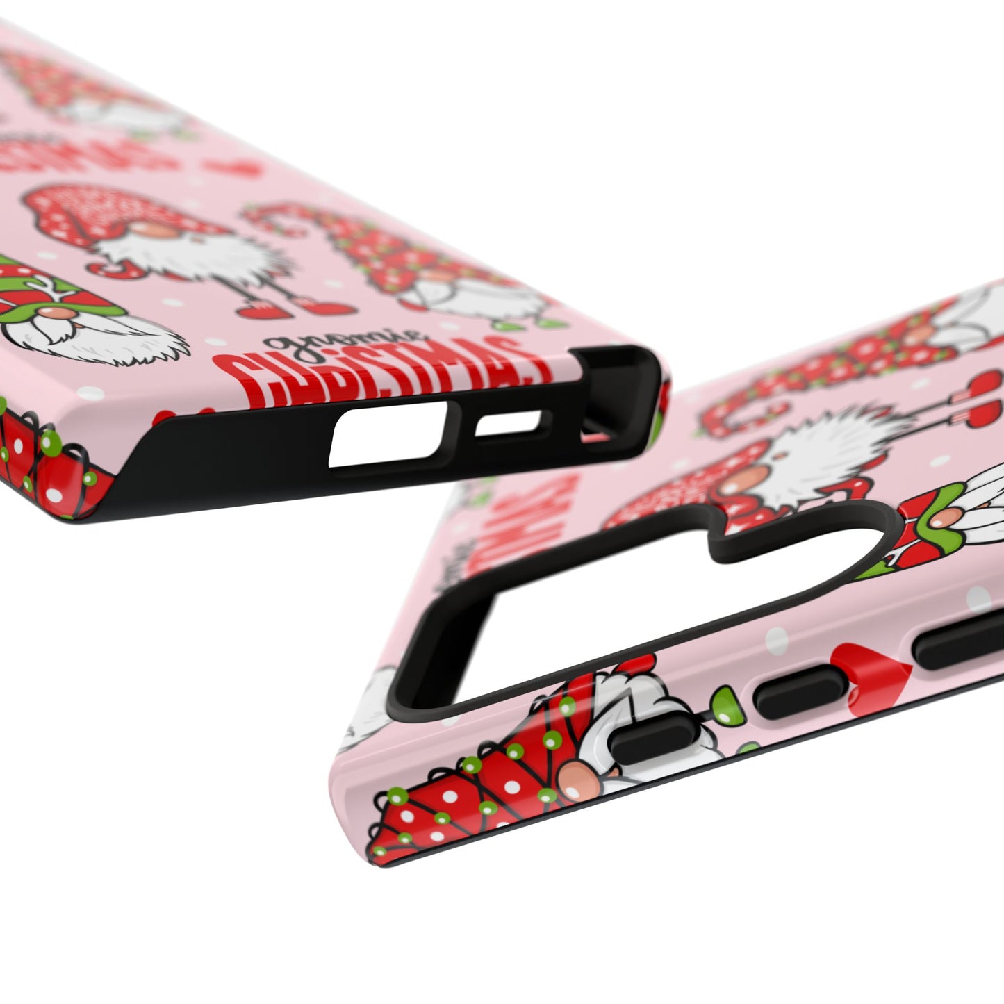 Christmas Gnomes Tough Phone Case – “Gnomie Christmas” Holiday Protection