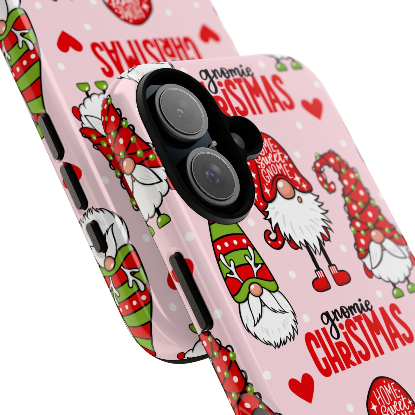 Christmas Gnomes Tough Phone Case – “Gnomie Christmas” Holiday Protection