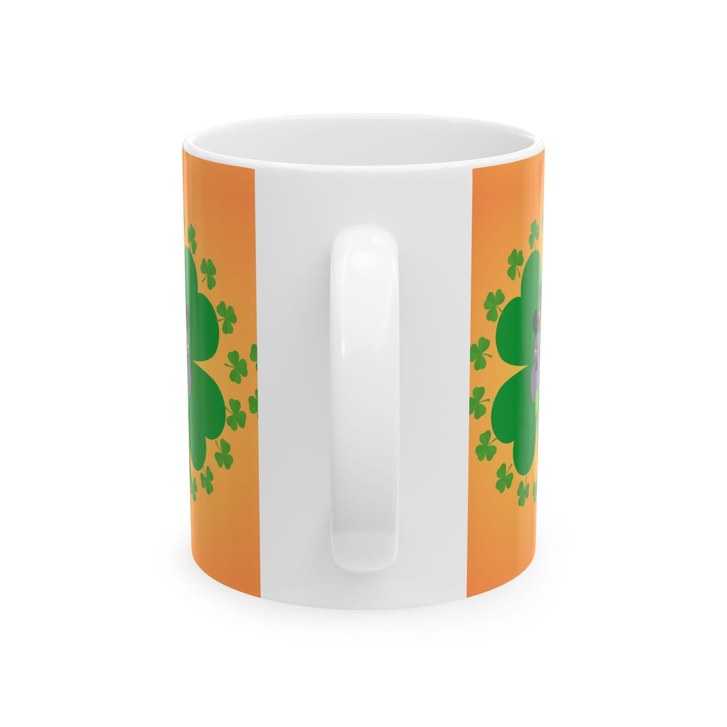 Mug Lucky Hippo St Patrick's Day