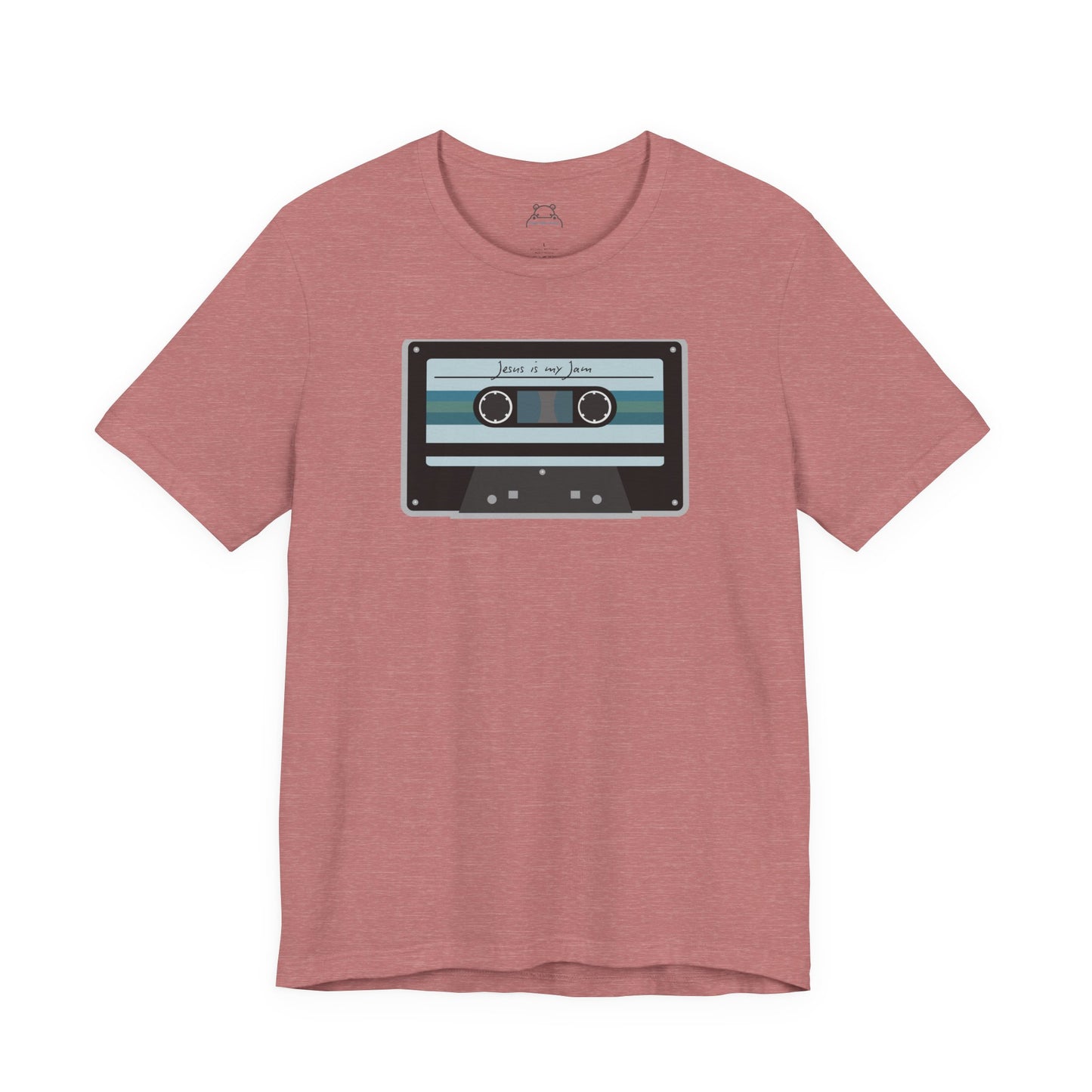 Jesus is my Jam Vintage Tape Design-Faith Based Unisex Tee