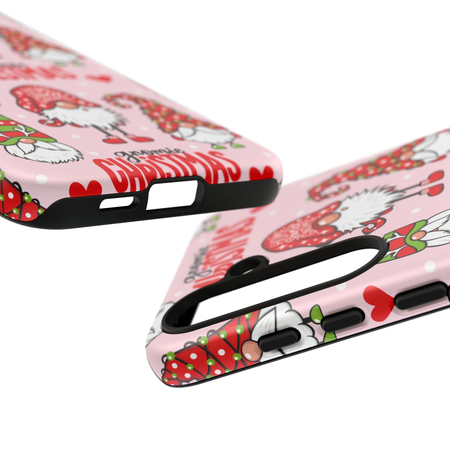 Christmas Gnomes Tough Phone Case – “Gnomie Christmas” Holiday Protection