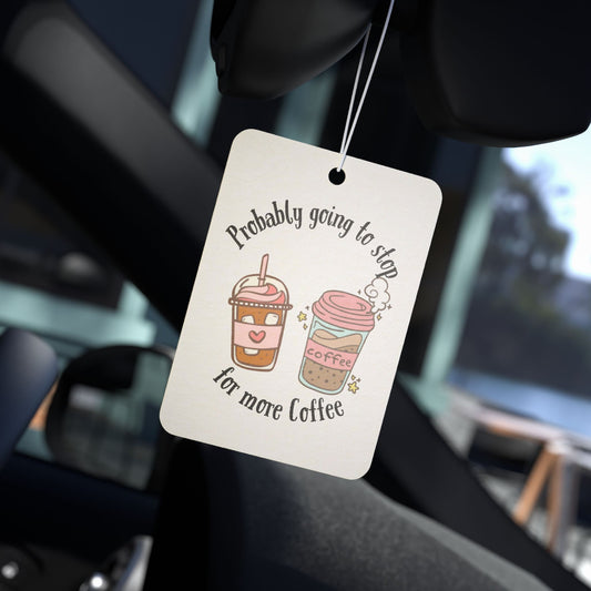 Coffee lovers Car Air Freshener