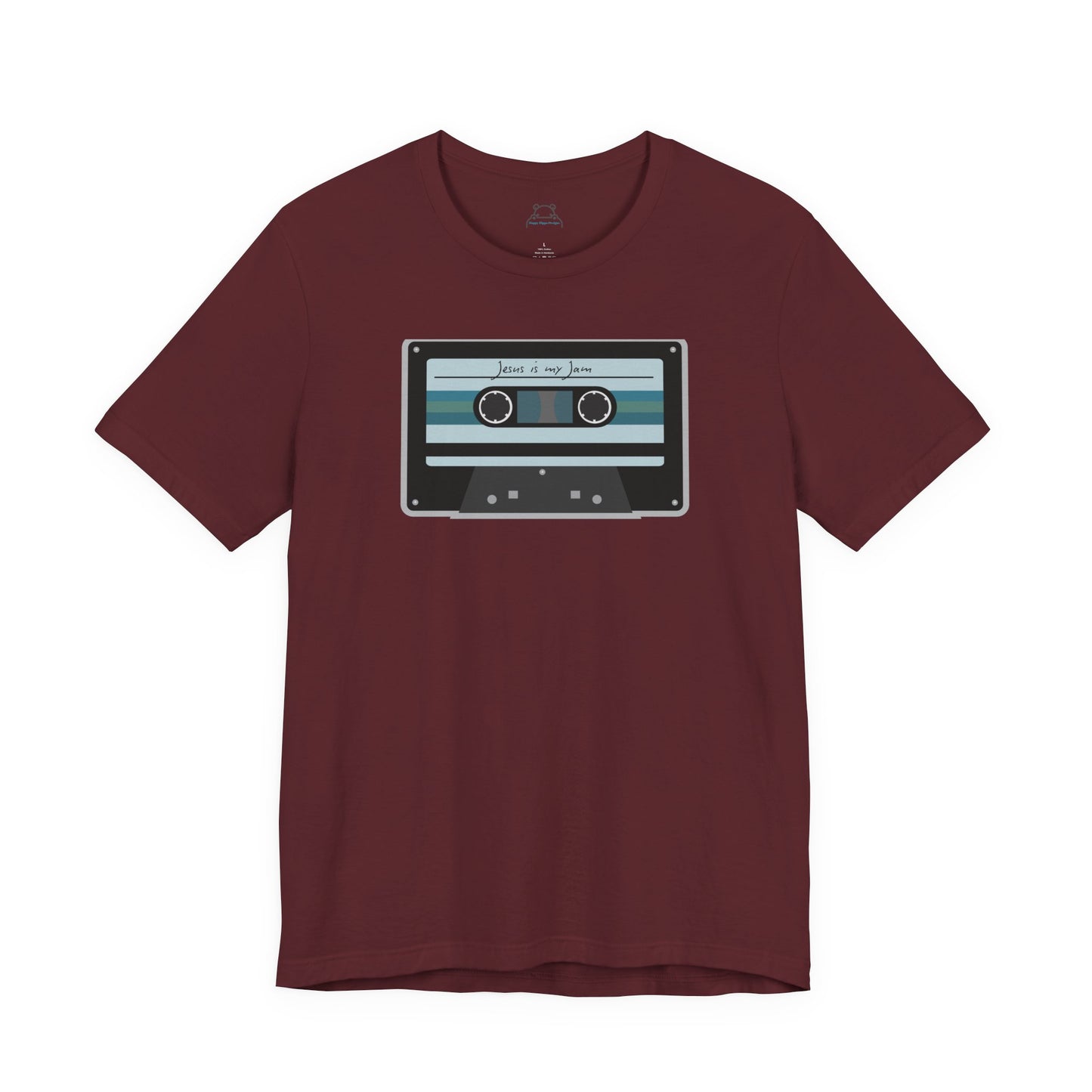 Jesus is my Jam Vintage Tape Design-Faith Based Unisex Tee