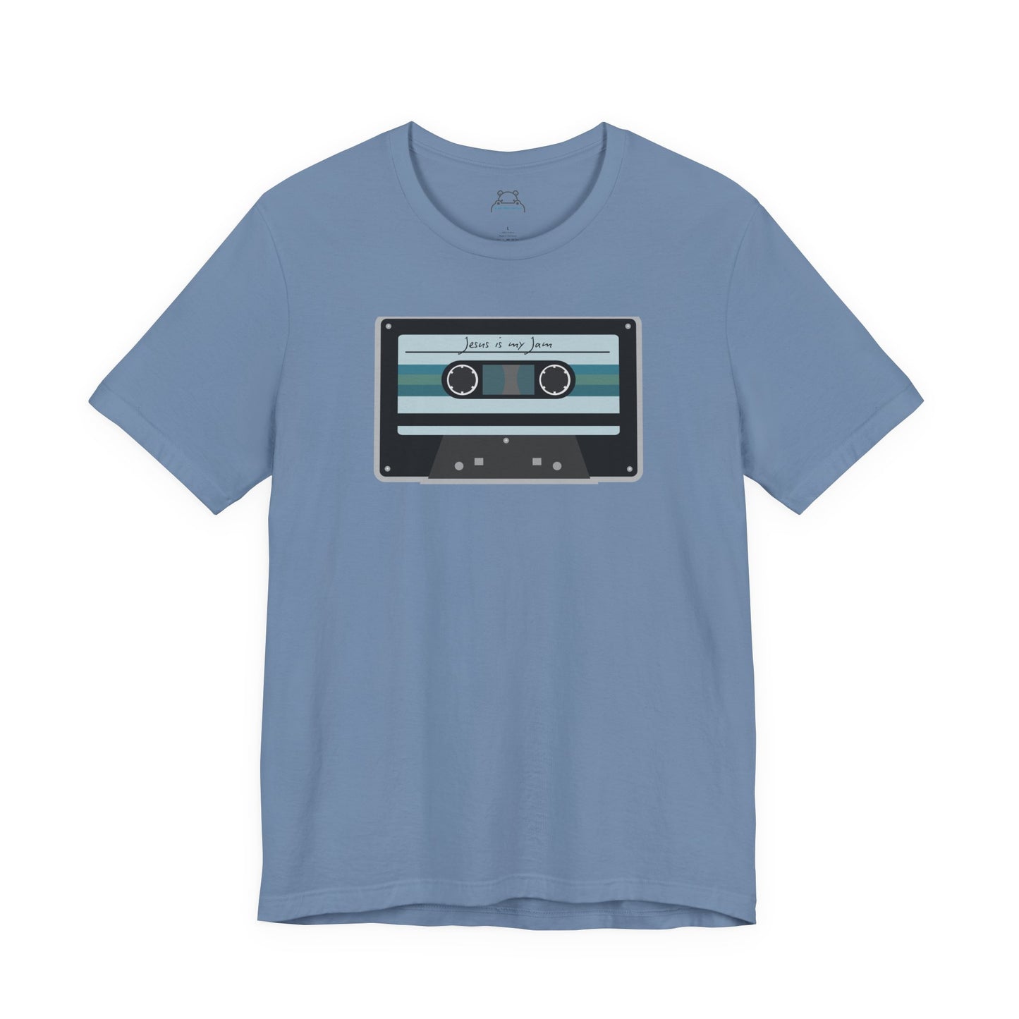 Jesus is my Jam Vintage Tape Design-Faith Based Unisex Tee