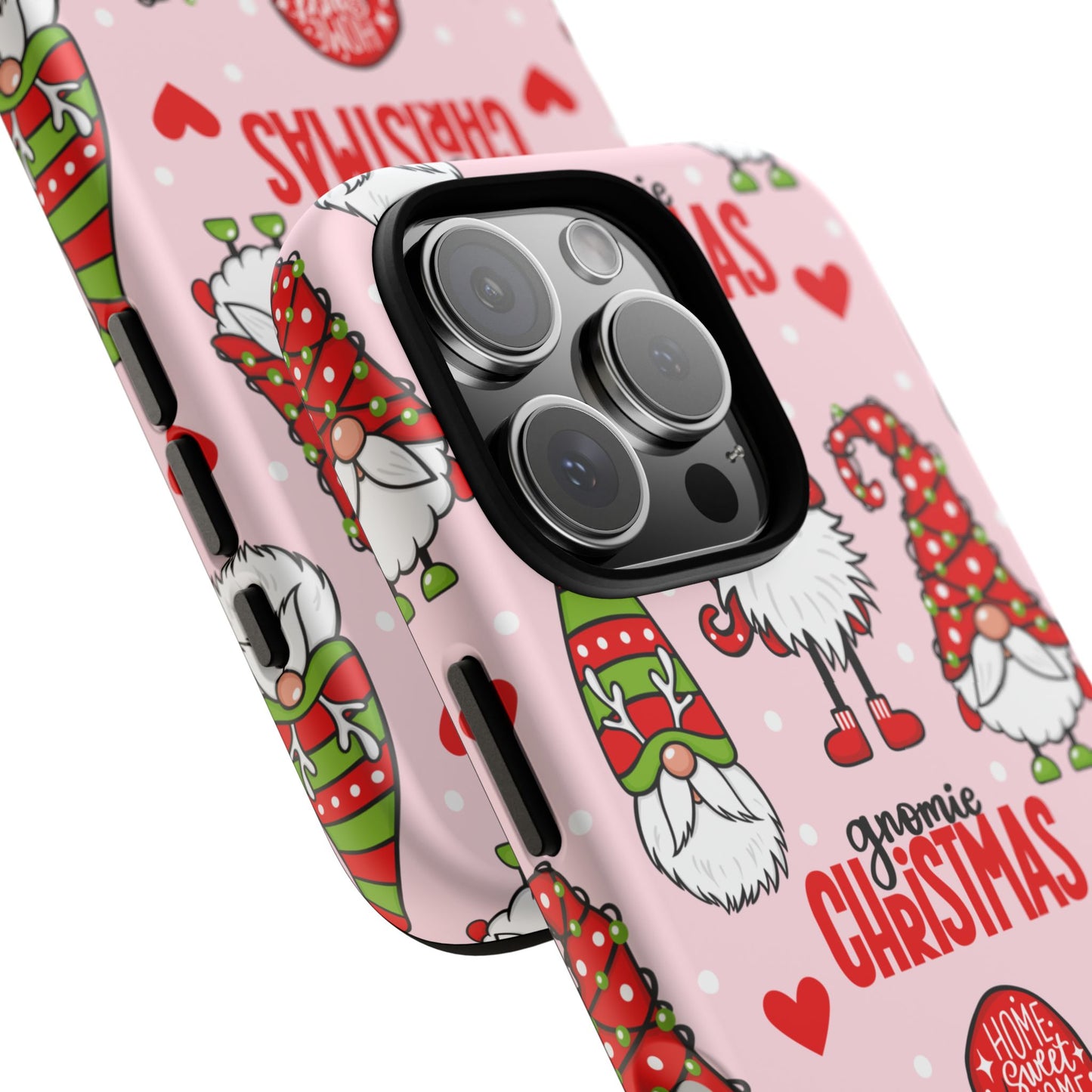Christmas Gnomes Tough Phone Case – “Gnomie Christmas” Holiday Protection