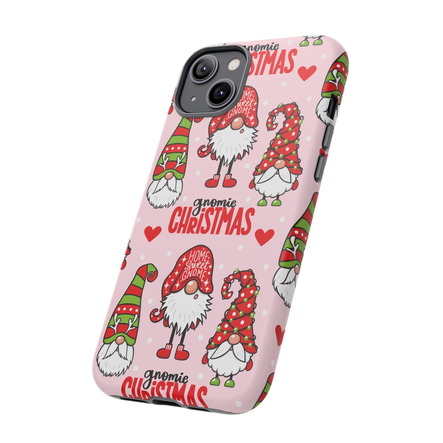 Christmas Gnomes Tough Phone Case – “Gnomie Christmas” Holiday Protection