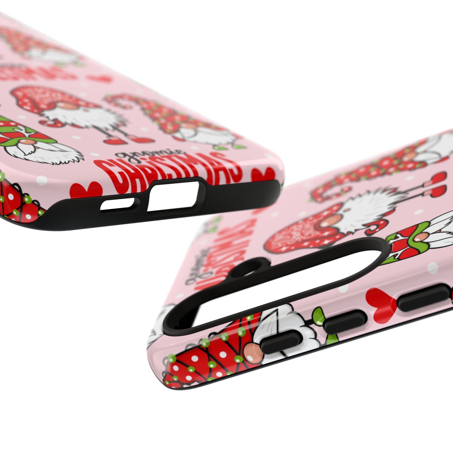 Christmas Gnomes Tough Phone Case – “Gnomie Christmas” Holiday Protection